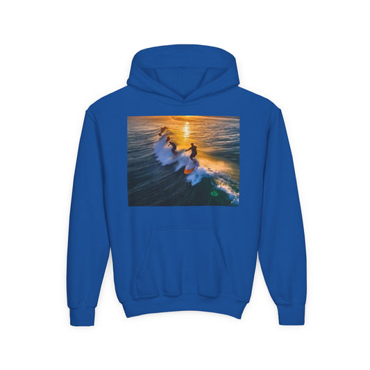 Surfing Youth Hoodie - Heavy Blend Sweatshirt