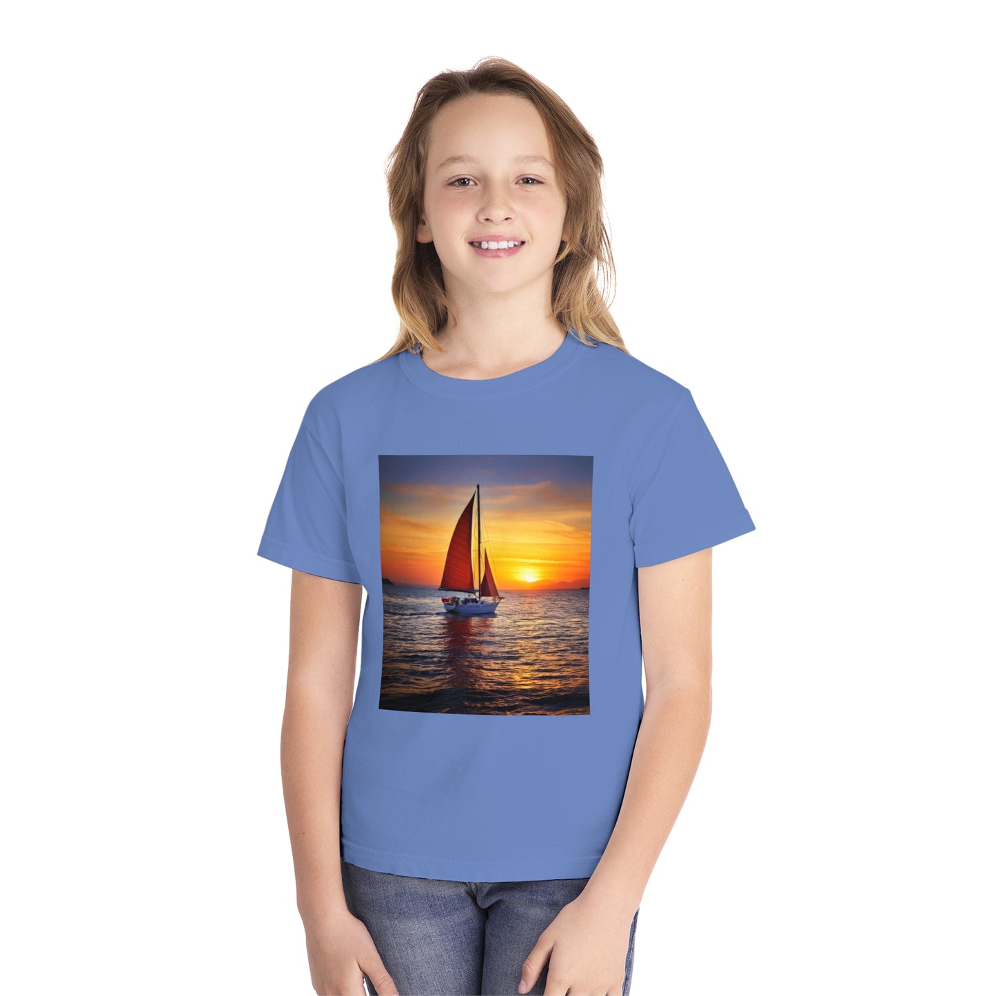 Sailing Youth Midweight Tee