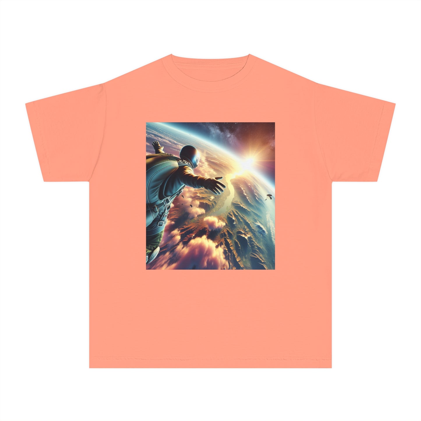 Sky Diving Youth Midweight Tee