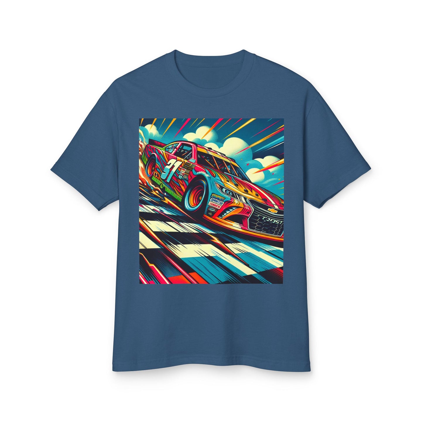 Nascar 31 Heavyweight Tee - Unisex Garment-Dyed Shirt