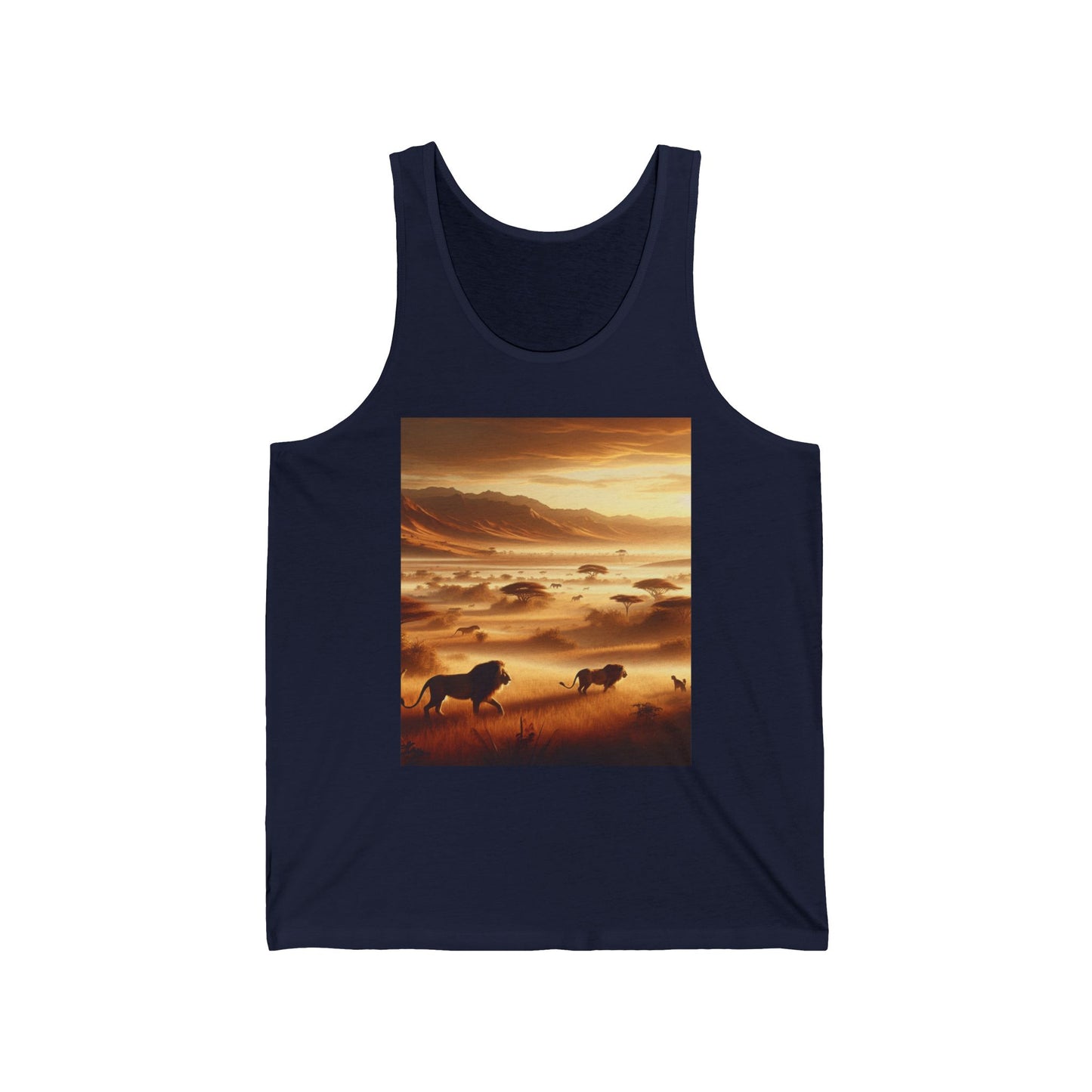 Lions Unisex Jersey Tank Top - Perfect for Festivals & Casual Wear
