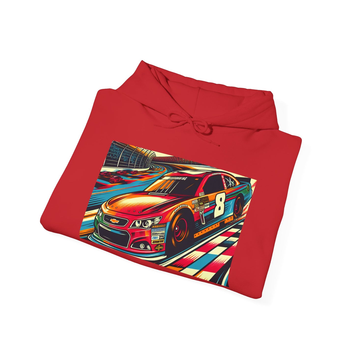 Nascar 8 Unisex Hoodie - Racing Vibes