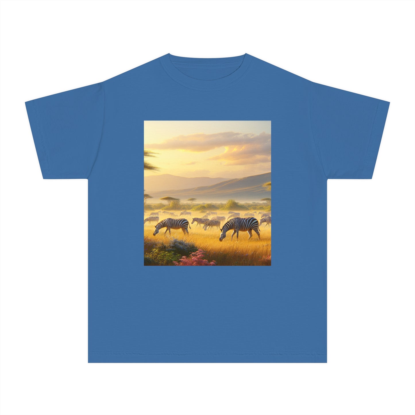 Zebras Youth Midweight Tee