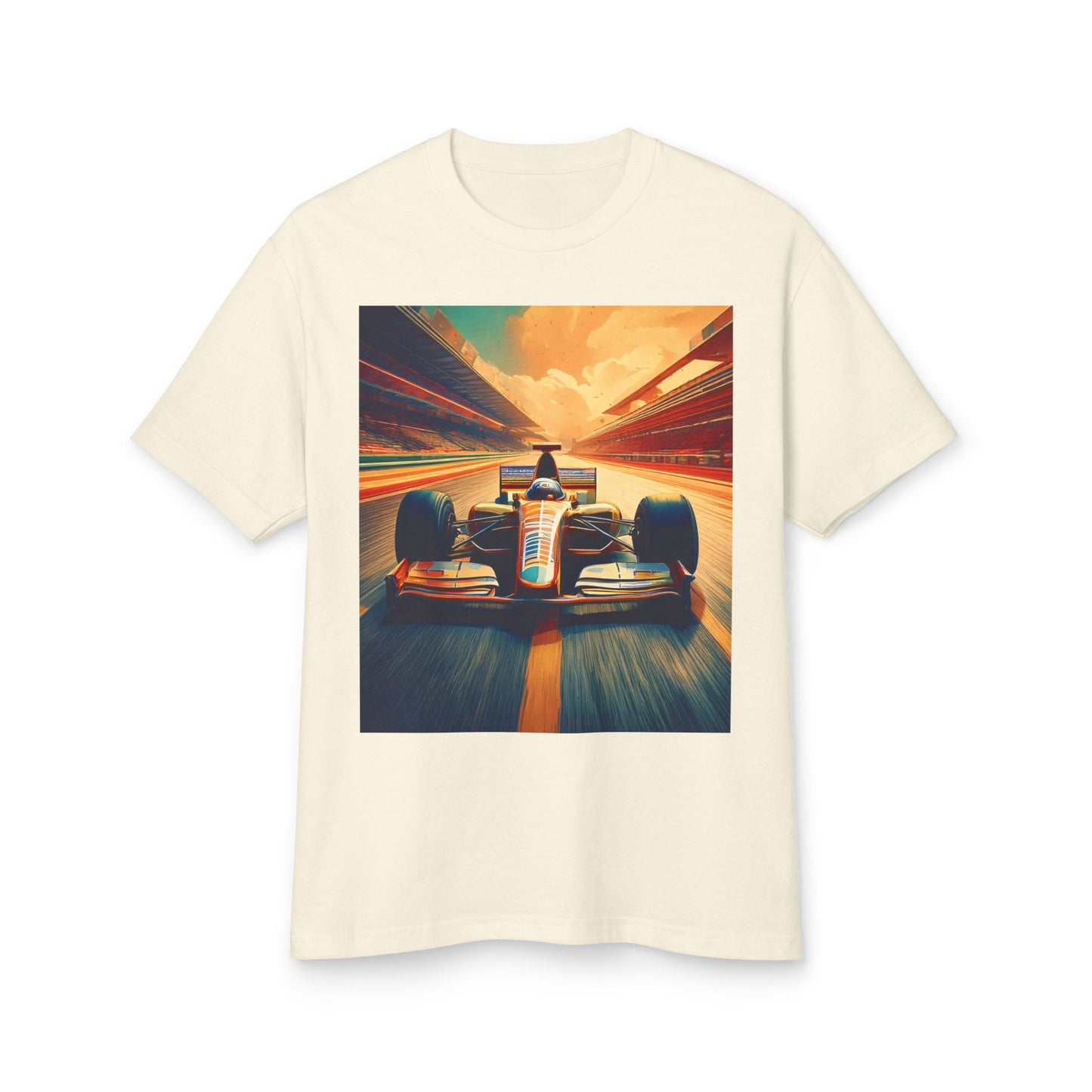 F1 Heavyweight Tee - Unisex Garment-Dyed Shirt