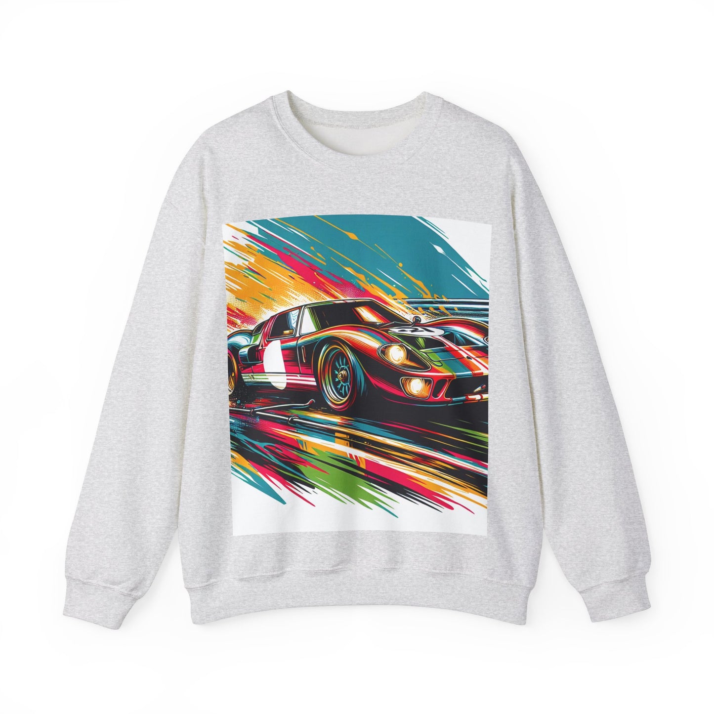 Race Car Crewneck Sweatshirt | Racing Apparel, Unisex Sweatshirt, Nascar Gift, Motorsports Clothing, Car Enthusiasts Sweatshirt