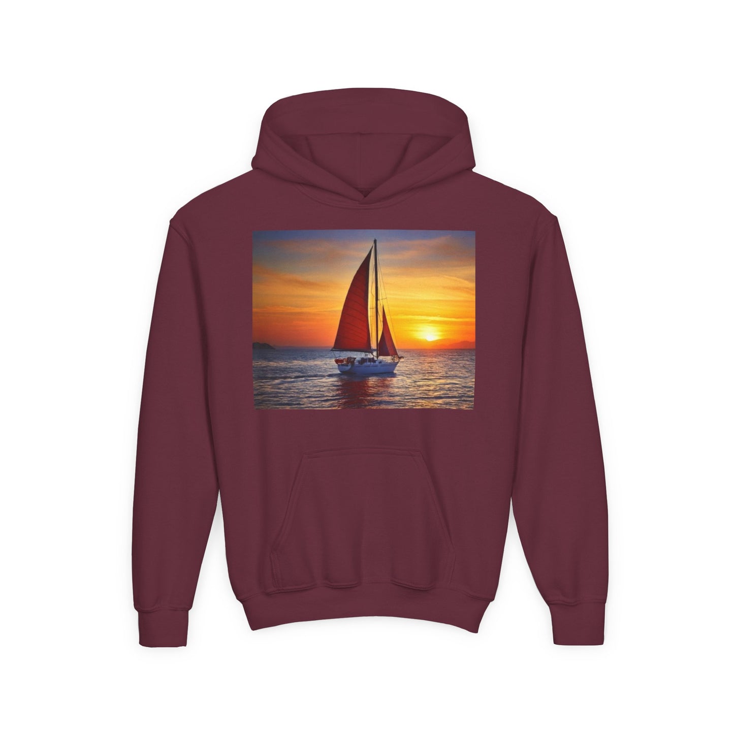 Sailing Youth Hoodie - Heavy Blend Sweatshirt