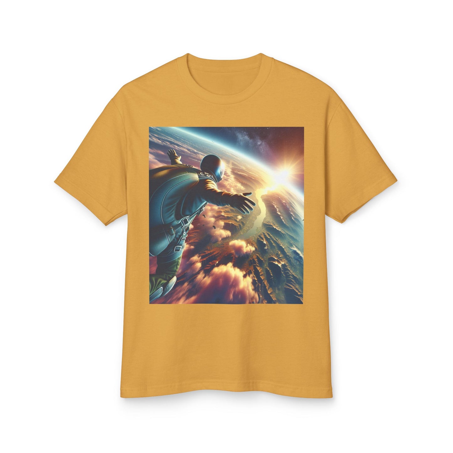Skydiving Heavyweight Tee - Unisex Garment-Dyed Shirt