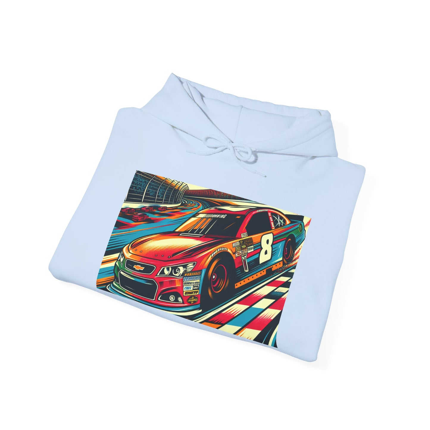 Nascar 8 Unisex Hoodie - Racing Vibes