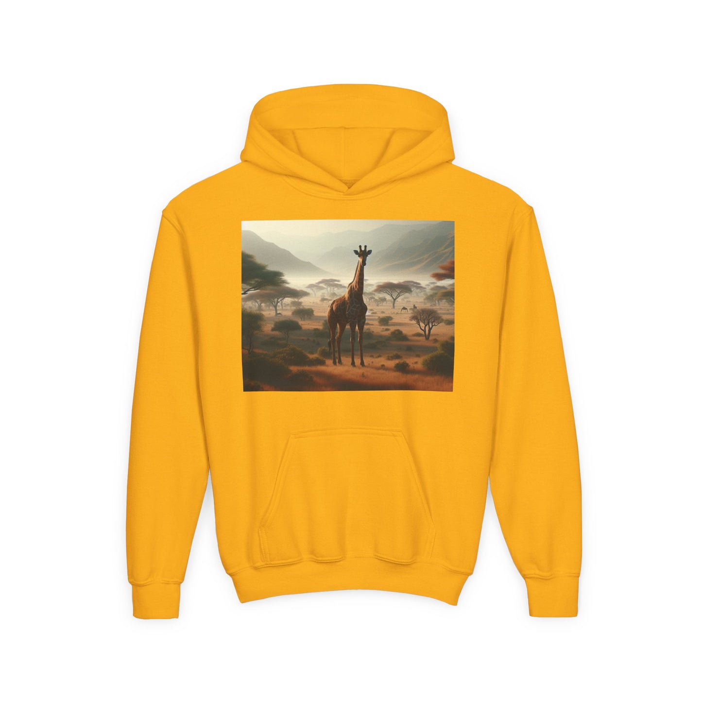 Giraffes Youth Hoodie - Heavy Blend Sweatshirt