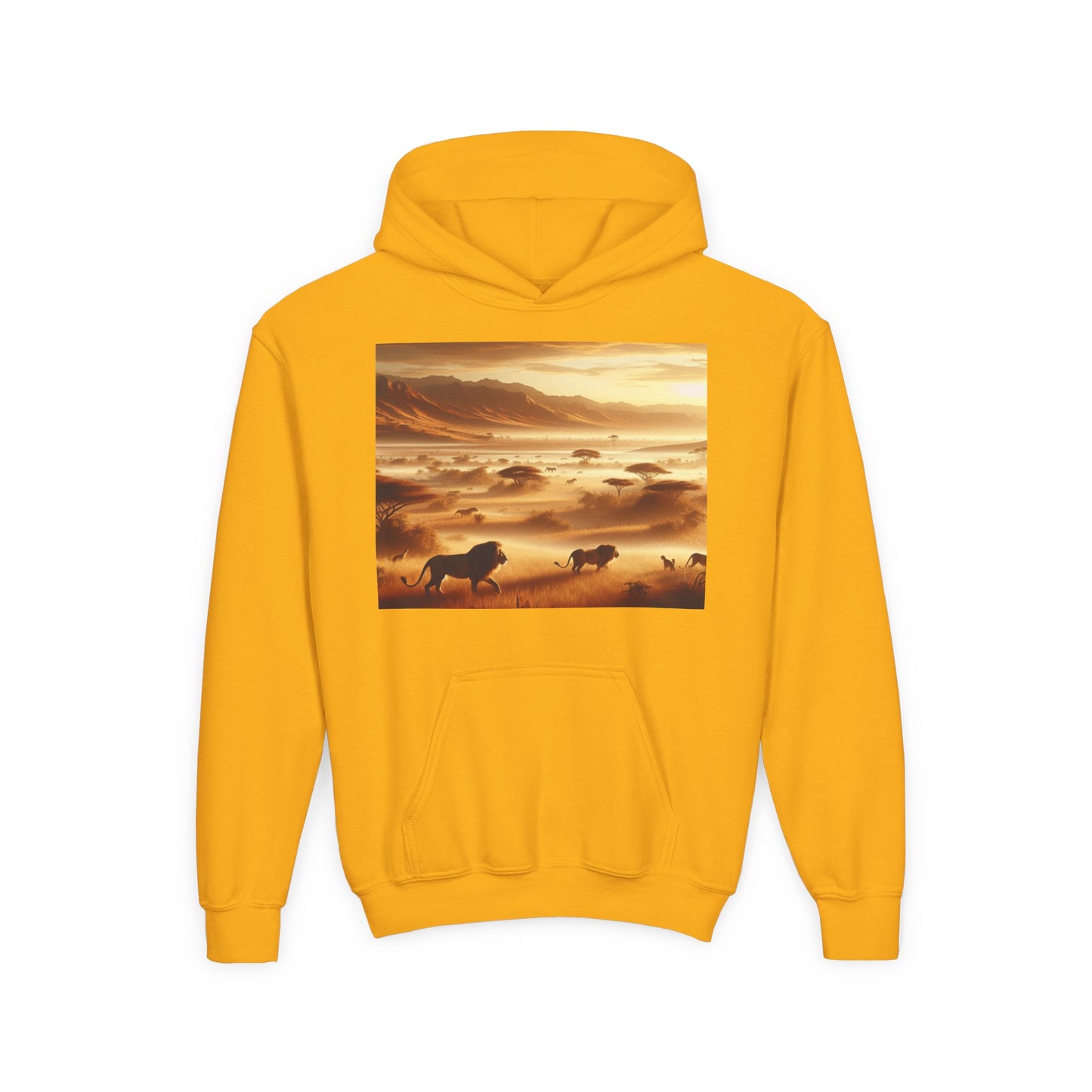 Lions Youth Hoodie - Heavy Blend Sweatshirt