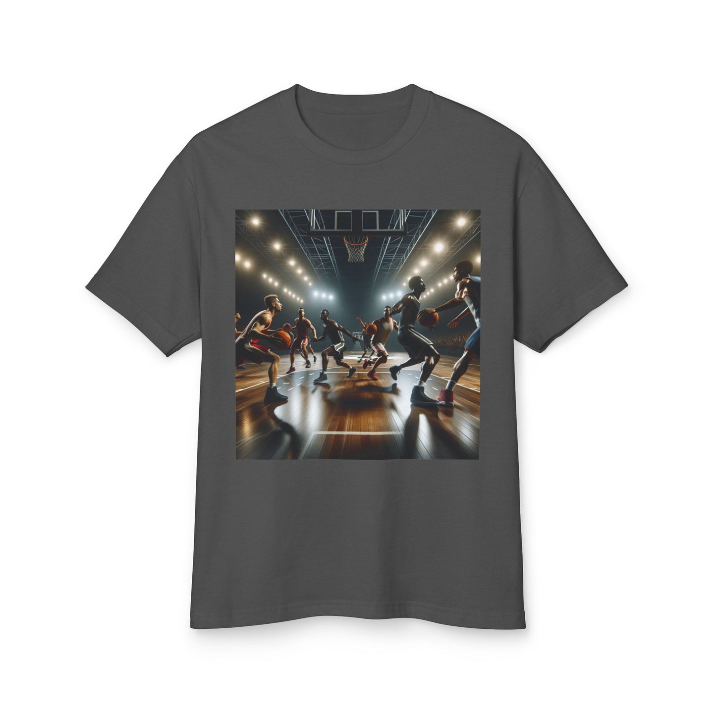 Basketball Heavyweight Tee - Unisex Garment-Dyed Shirt