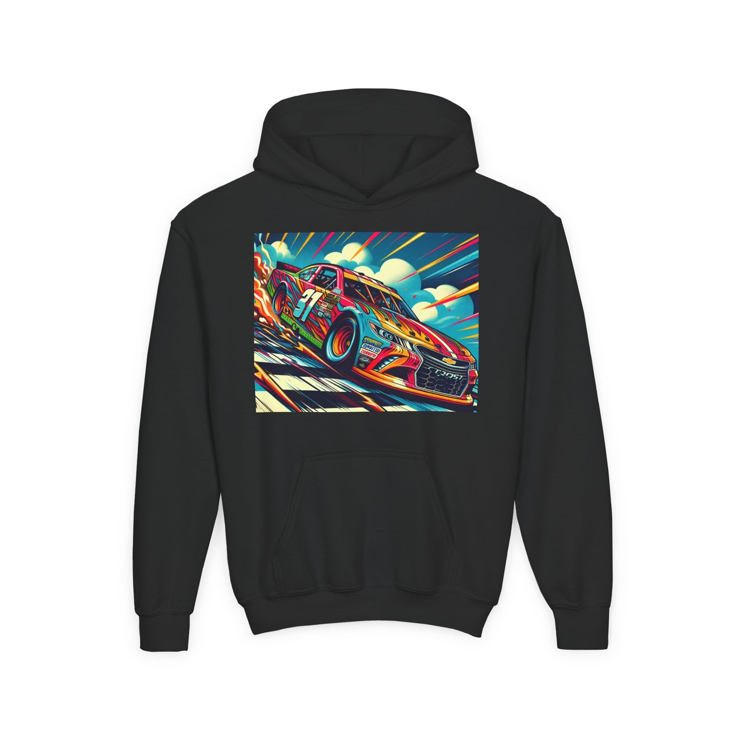 Nascar 31 Youth Hoodie - Heavy Blend Sweatshirt