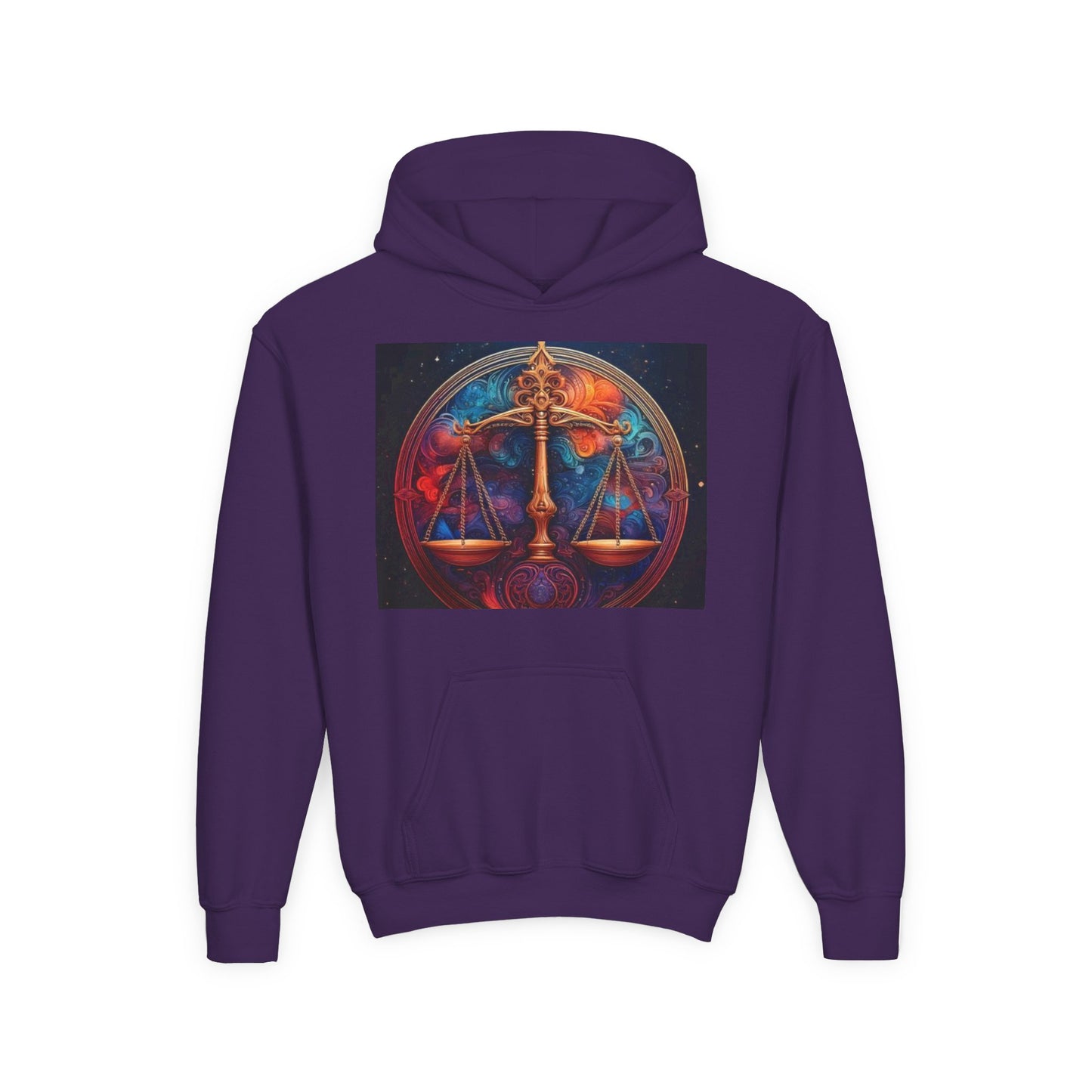 Libra Youth Hoodie - Heavy Blend Sweatshirt
