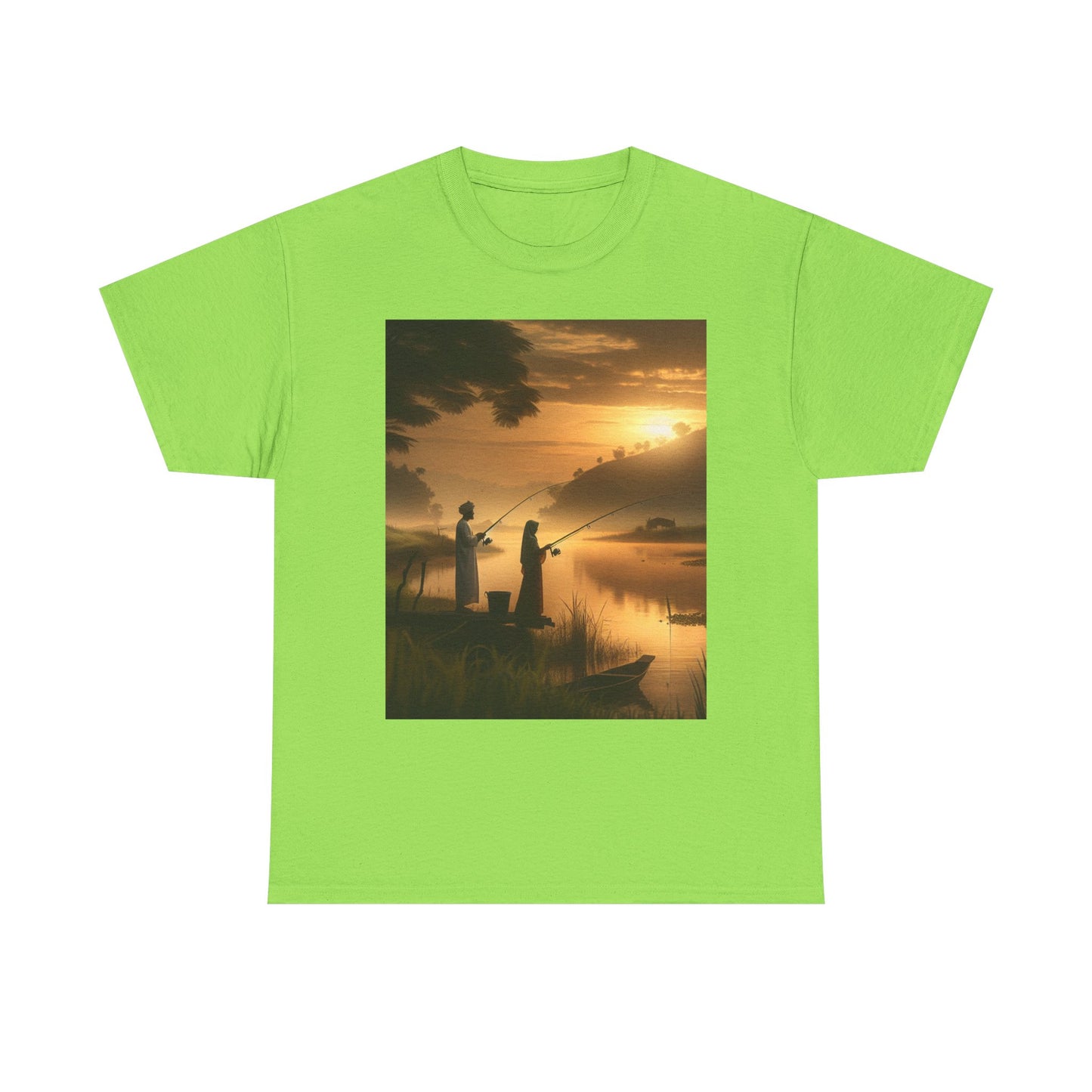 Fishing Women's Heavy Cotton Tee