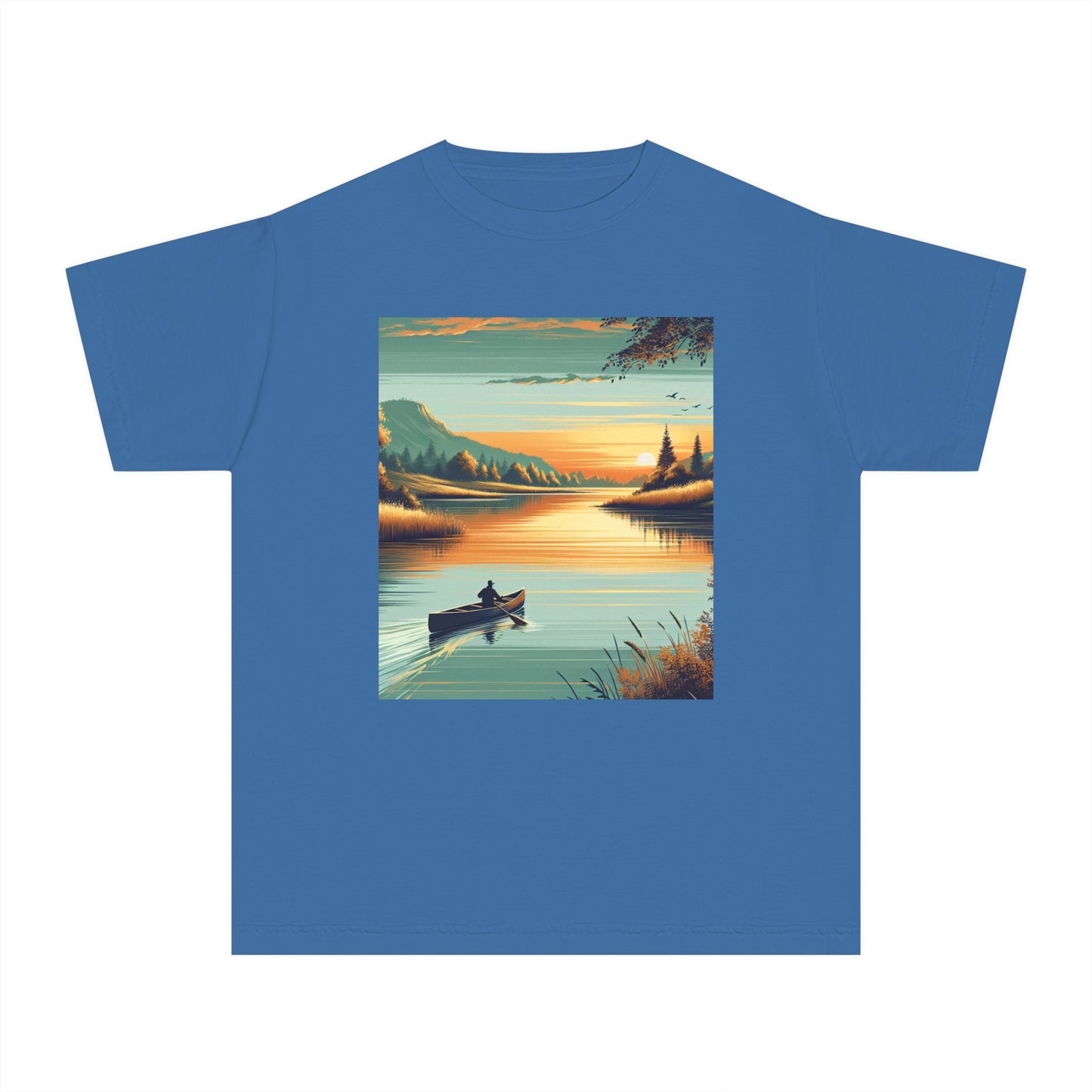 Canoeing Youth Midweight Tee