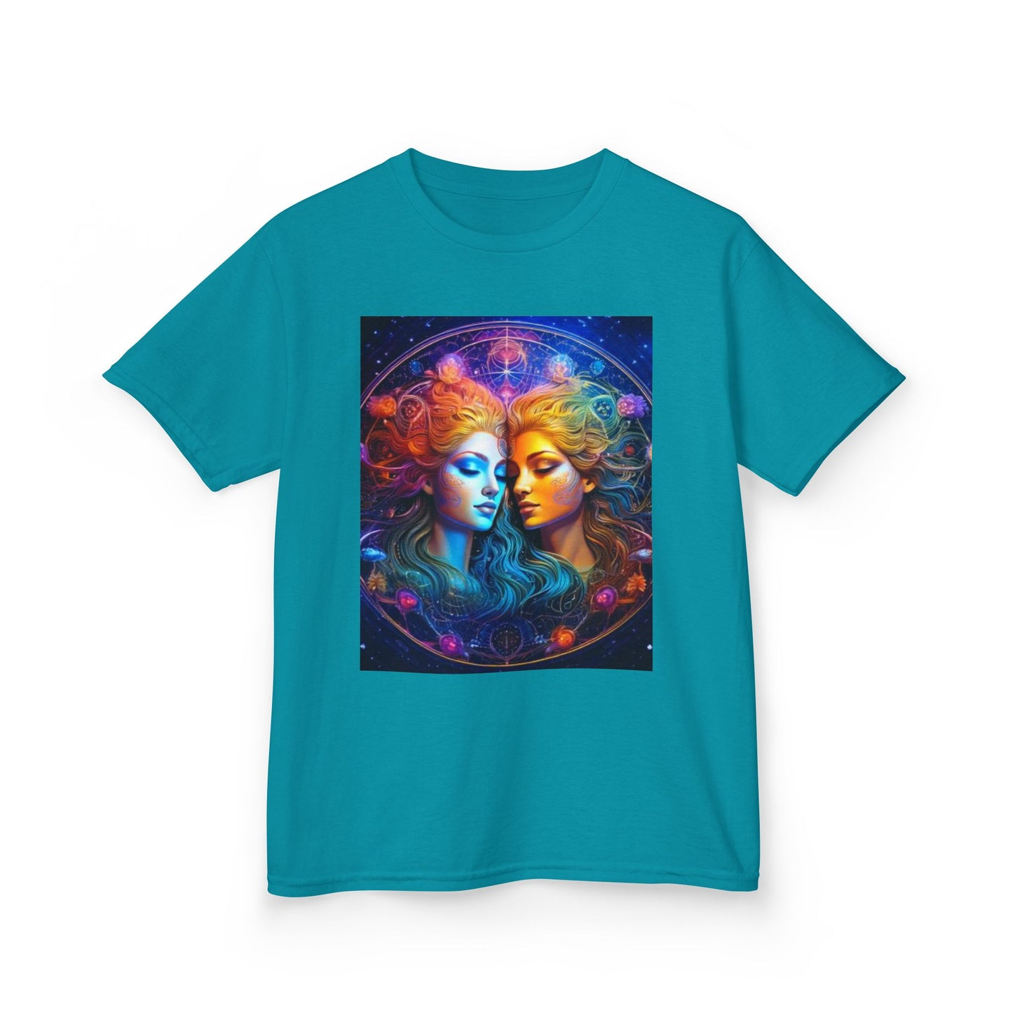 Gemini Horoscope Kids Tee - Cosmic Zodiac T-Shirt for Astrology Lovers, Birthday Gift, Everyday Wear, Reference Guide, Unique Design