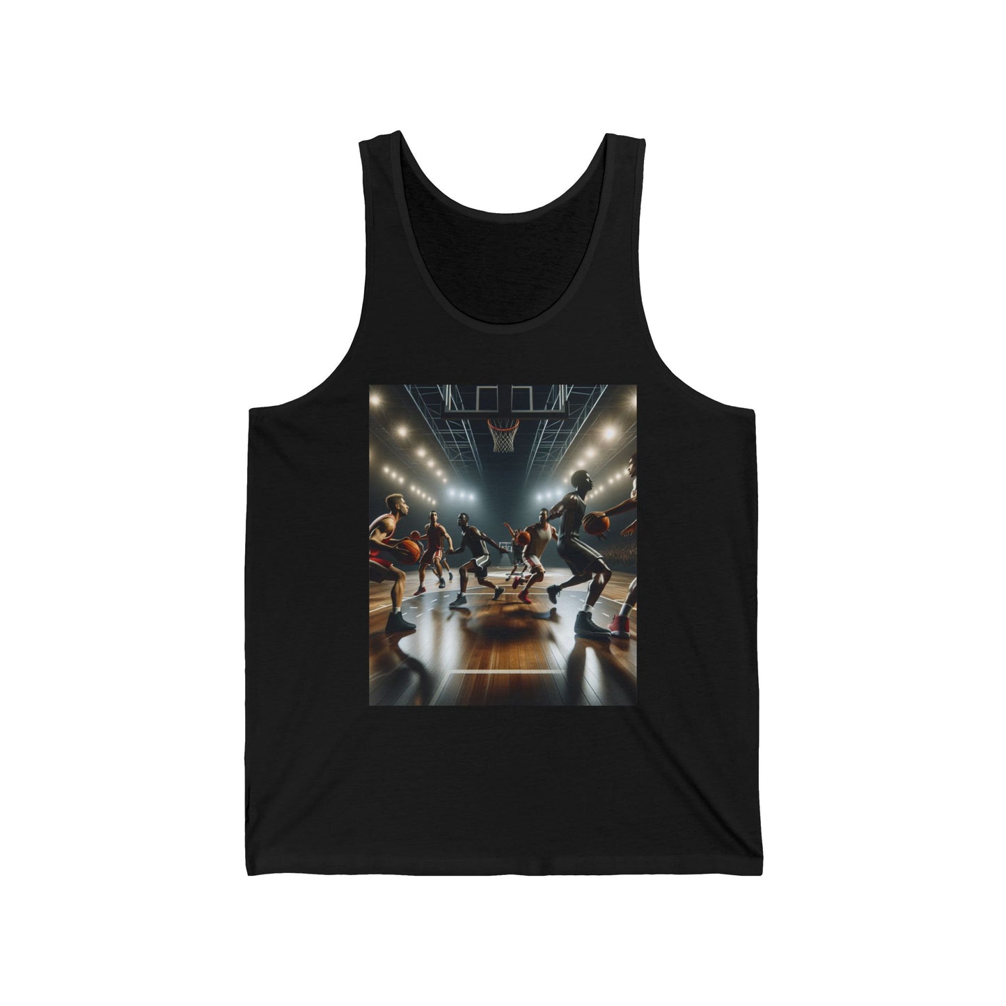 Basketball Unisex Jersey Tank Top - Perfect for Festivals & Casual Wear