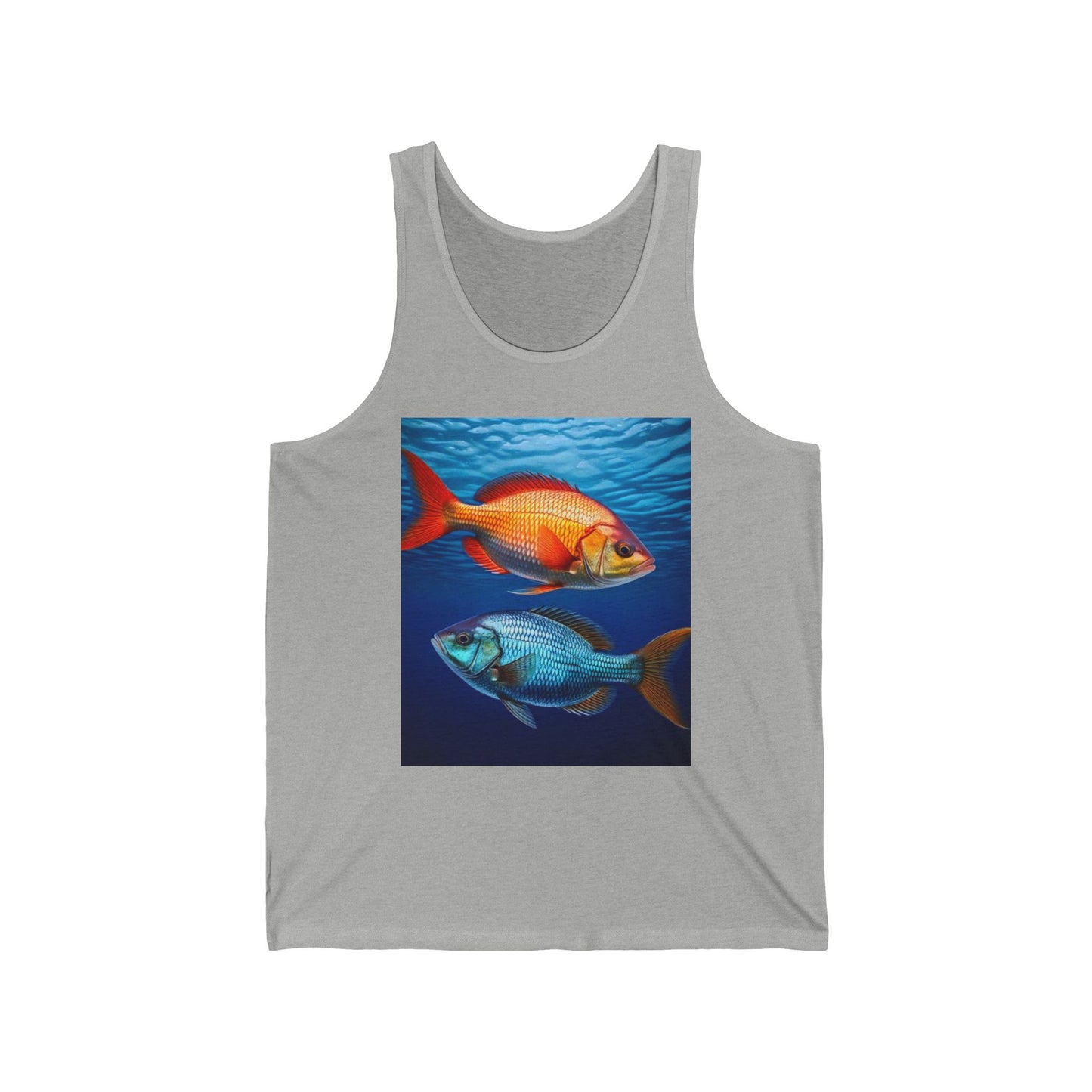 Pisces Unisex Jersey Tank Top - Perfect for Festivals & Casual Wear