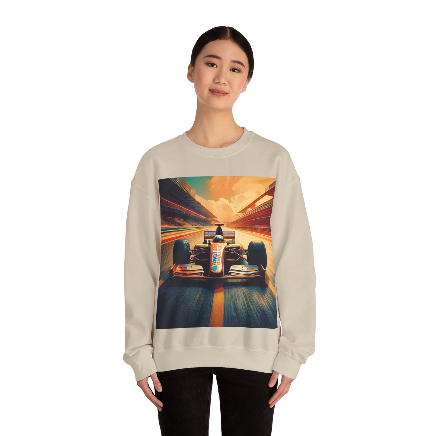 Race Car Crewneck Sweatshirt | Racing Apparel, Unisex Sweatshirt, F1 Gift, Motorsports Clothing, Car Enthusiasts Sweatshirt