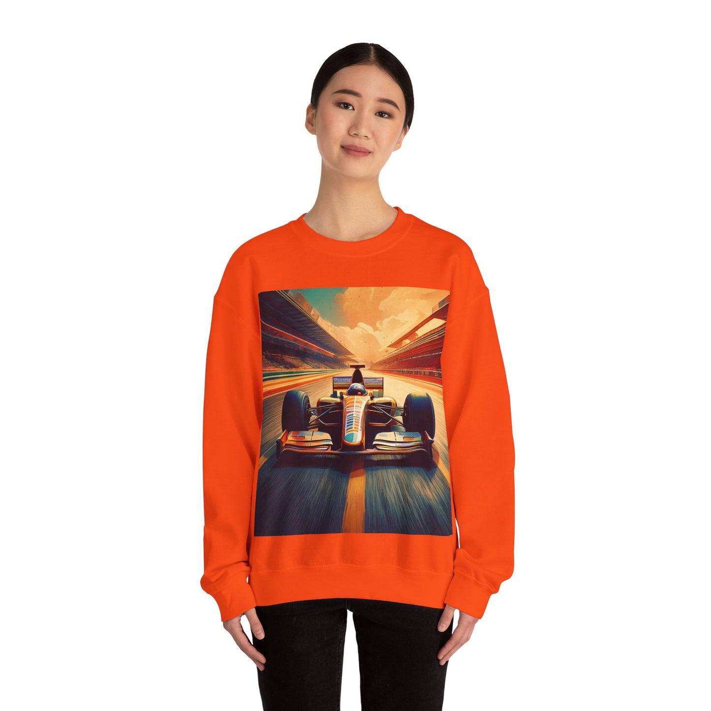 Race Car Crewneck Sweatshirt | Racing Apparel, Unisex Sweatshirt, F1 Gift, Motorsports Clothing, Car Enthusiasts Sweatshirt