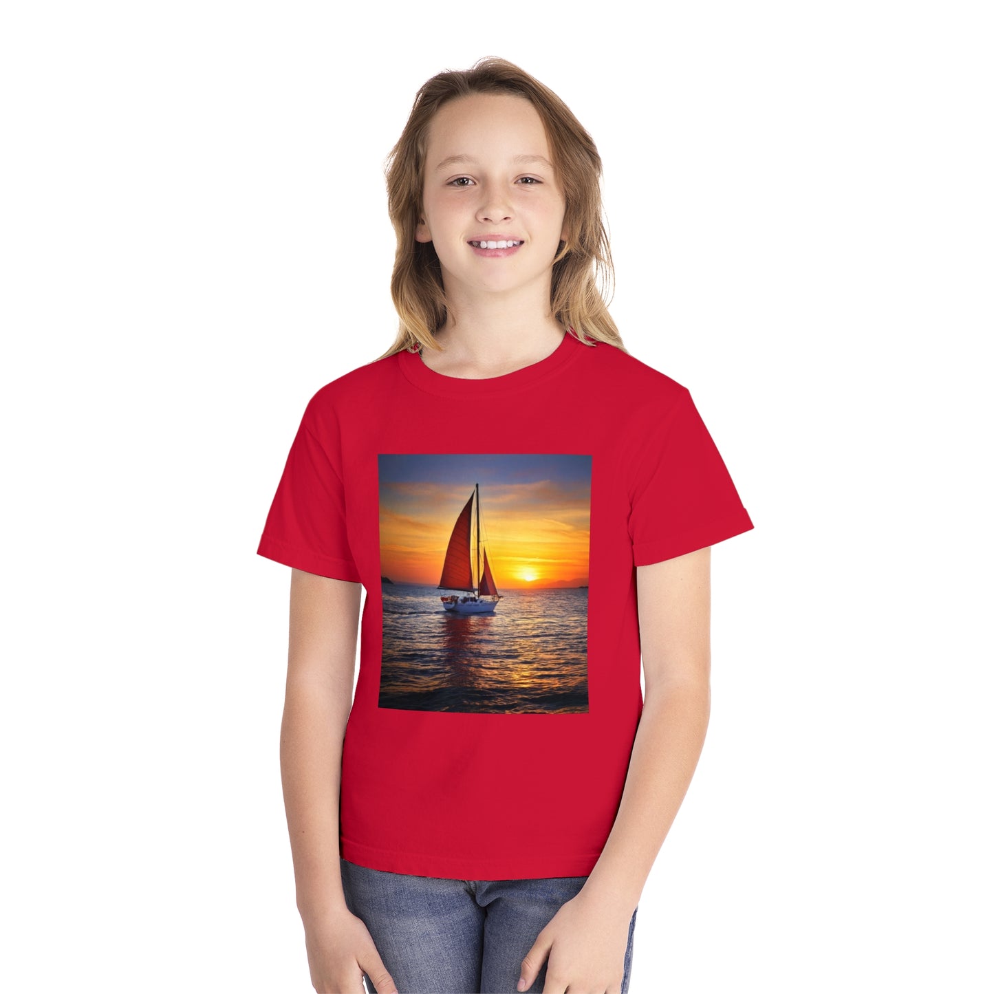 Sailing Youth Midweight Tee