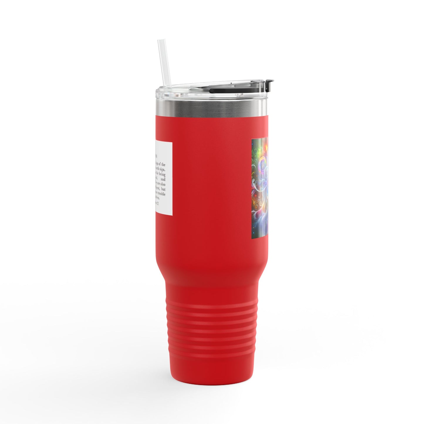 Virgo Insulated Travel Mug, 40oz, Perfect for Zodiac Fans, Coffee, Tea, Water