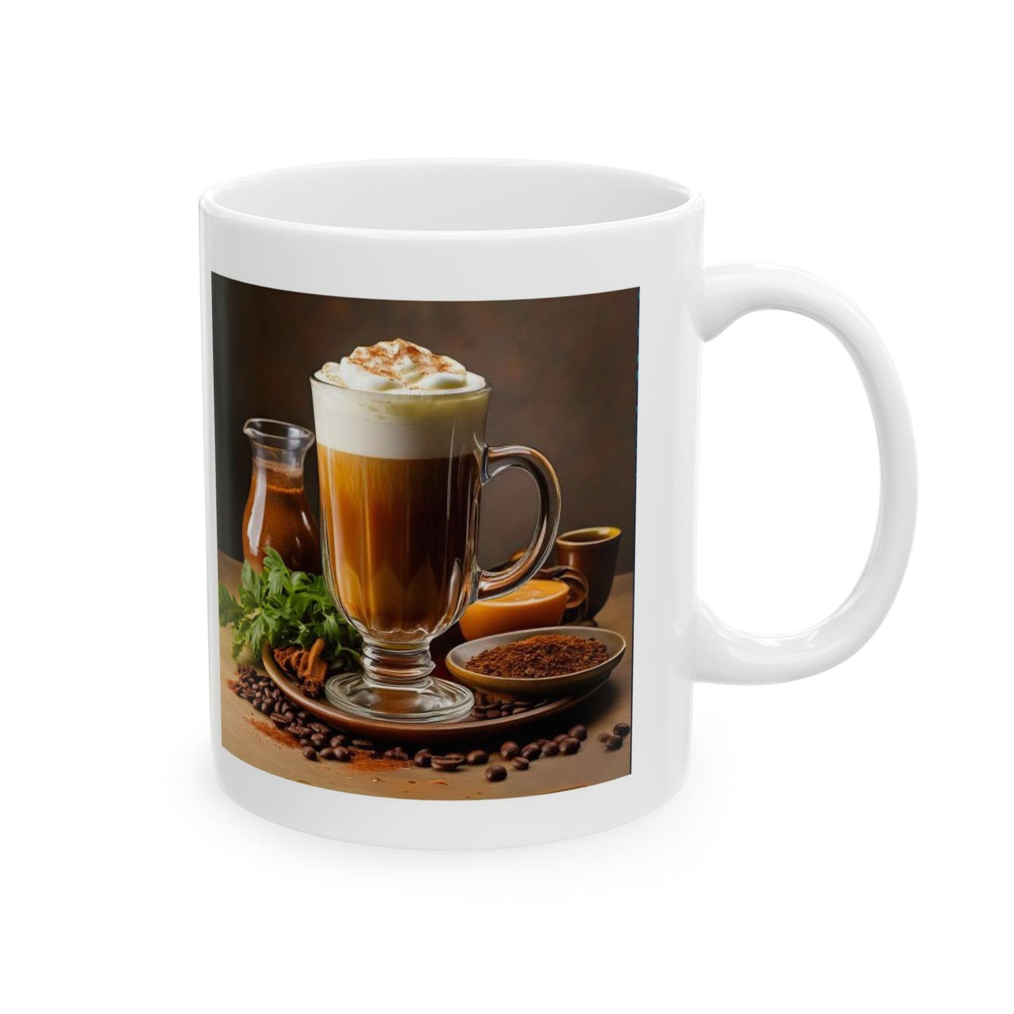 Irish Coffee Ceramic Recipe Mug