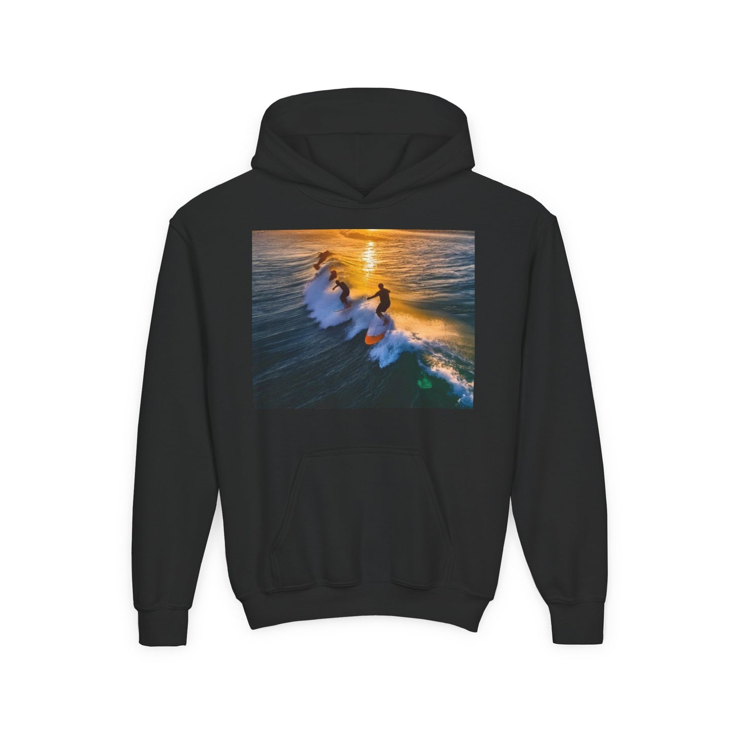 Surfing Youth Hoodie - Heavy Blend Sweatshirt