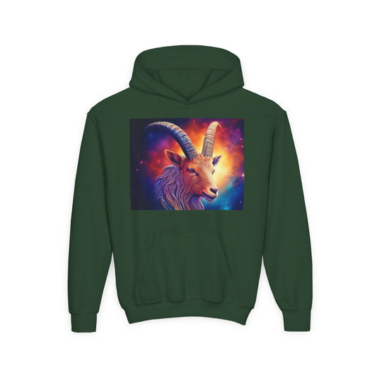 Capricorn Youth Hoodie - Heavy Blend Sweatshirt