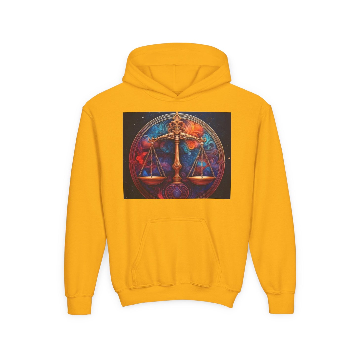Libra Youth Hoodie - Heavy Blend Sweatshirt