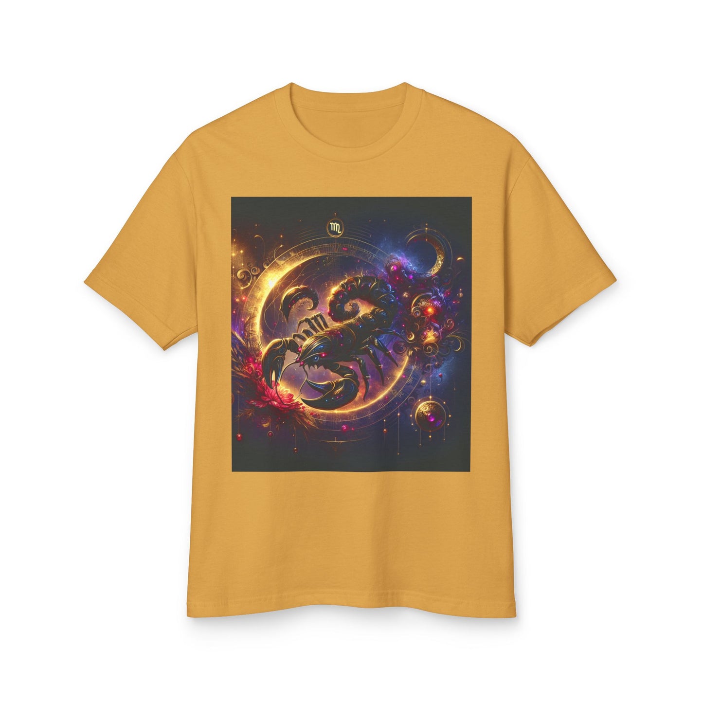 Scorpio Heavyweight Tee - Unisex Garment-Dyed Shirt