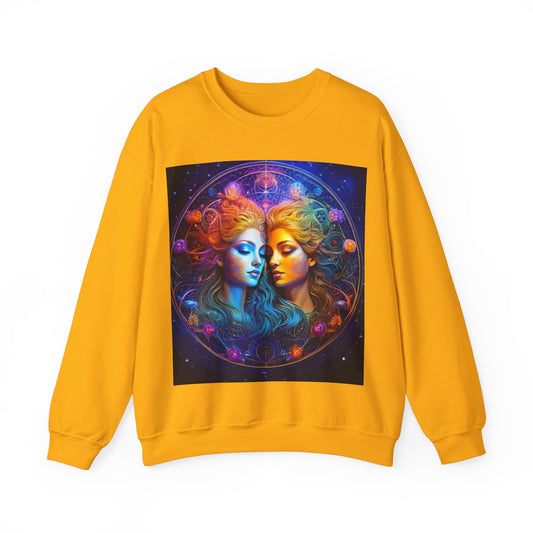 Gemini Crewneck Sweatshirt | Zodiac Apparel, Unisex Sweatshirt
