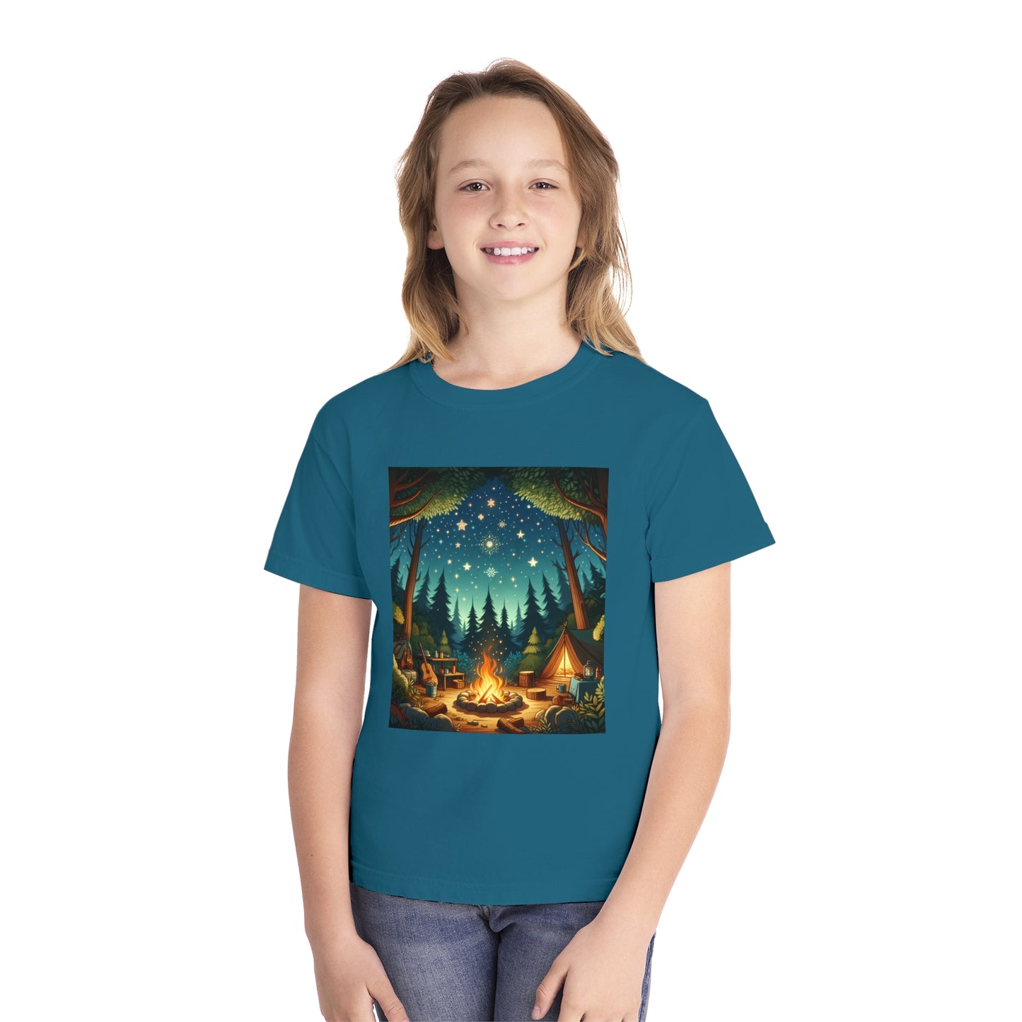 Camping Youth Midweight Tee