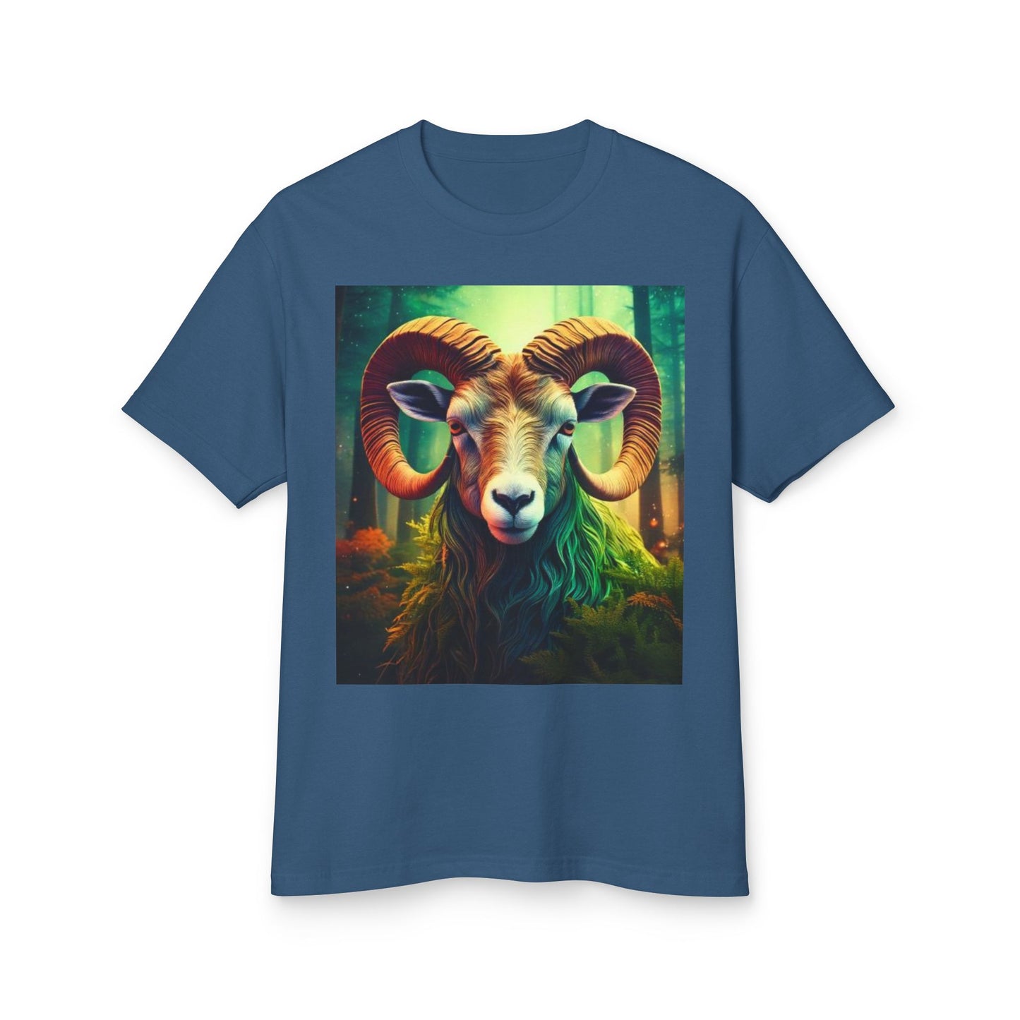 Aries Heavyweight Tee - Unisex Garment-Dyed Shirt