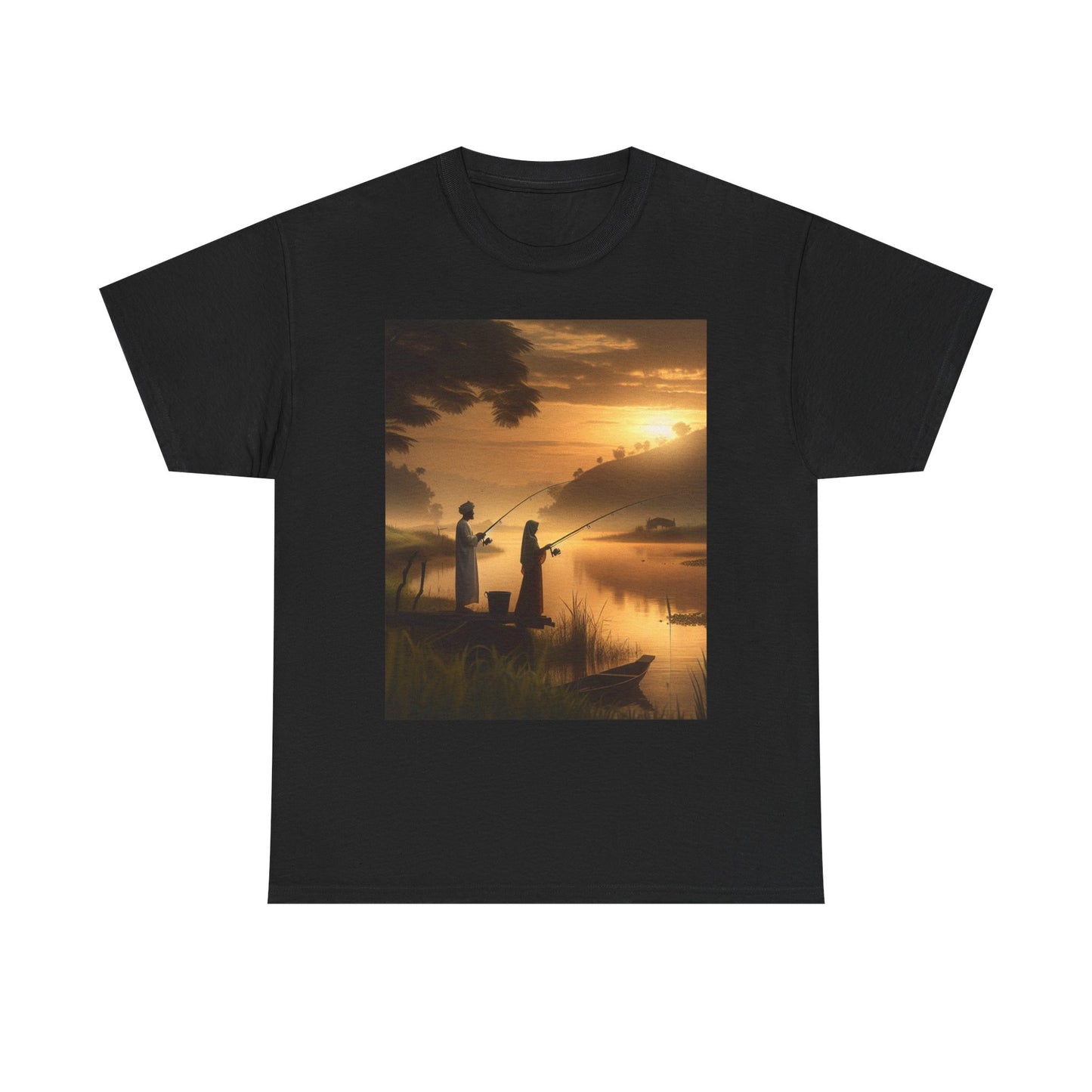 Fishing Women's Heavy Cotton Tee
