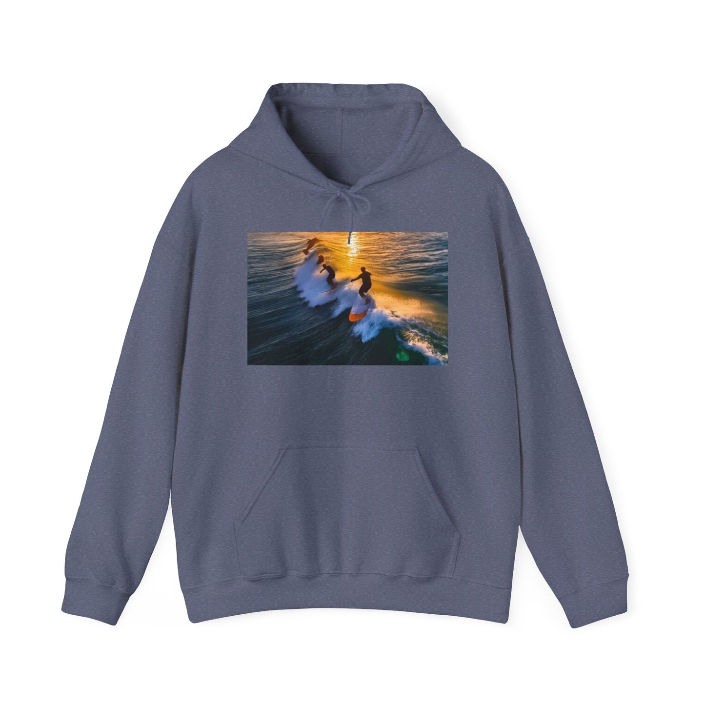 Surfing Unisex Hoodie - Sports Team Vibes
