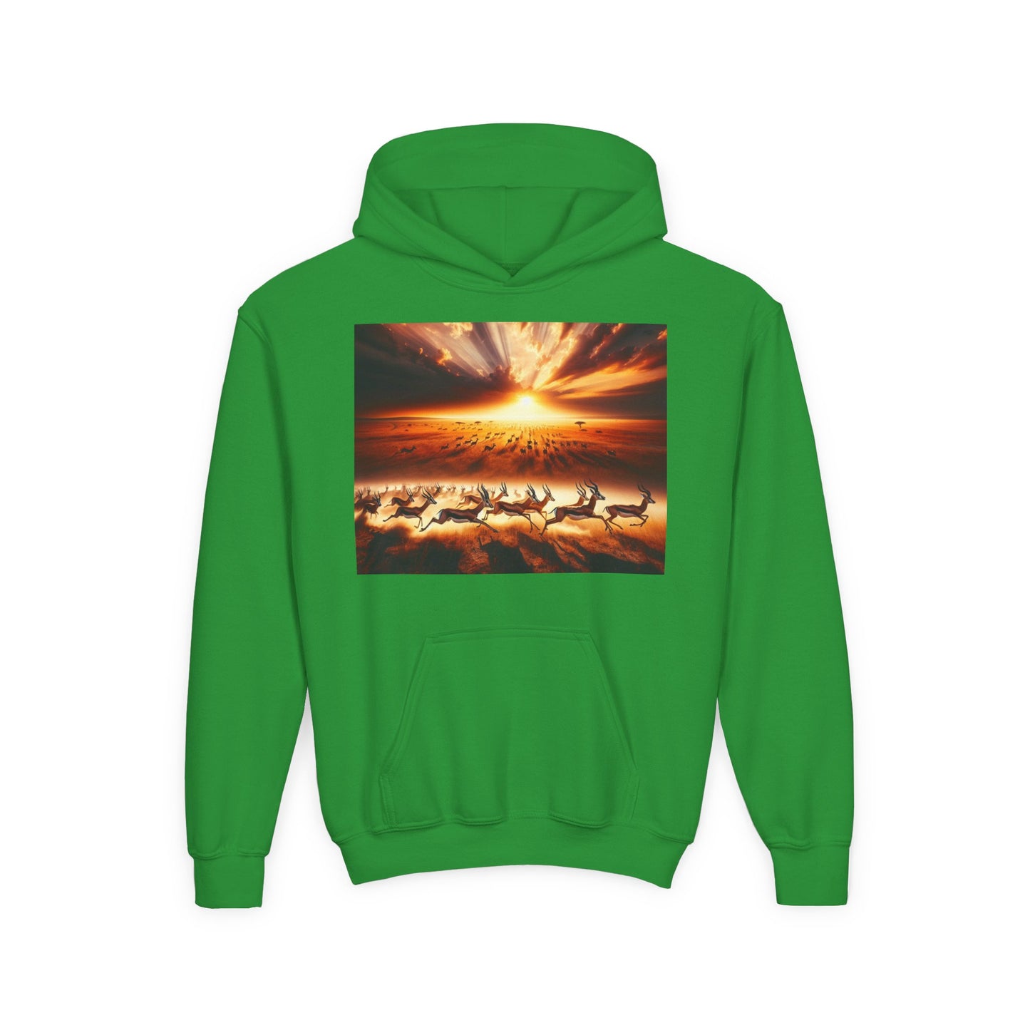 Gazelles Youth Hoodie - Heavy Blend Sweatshirt