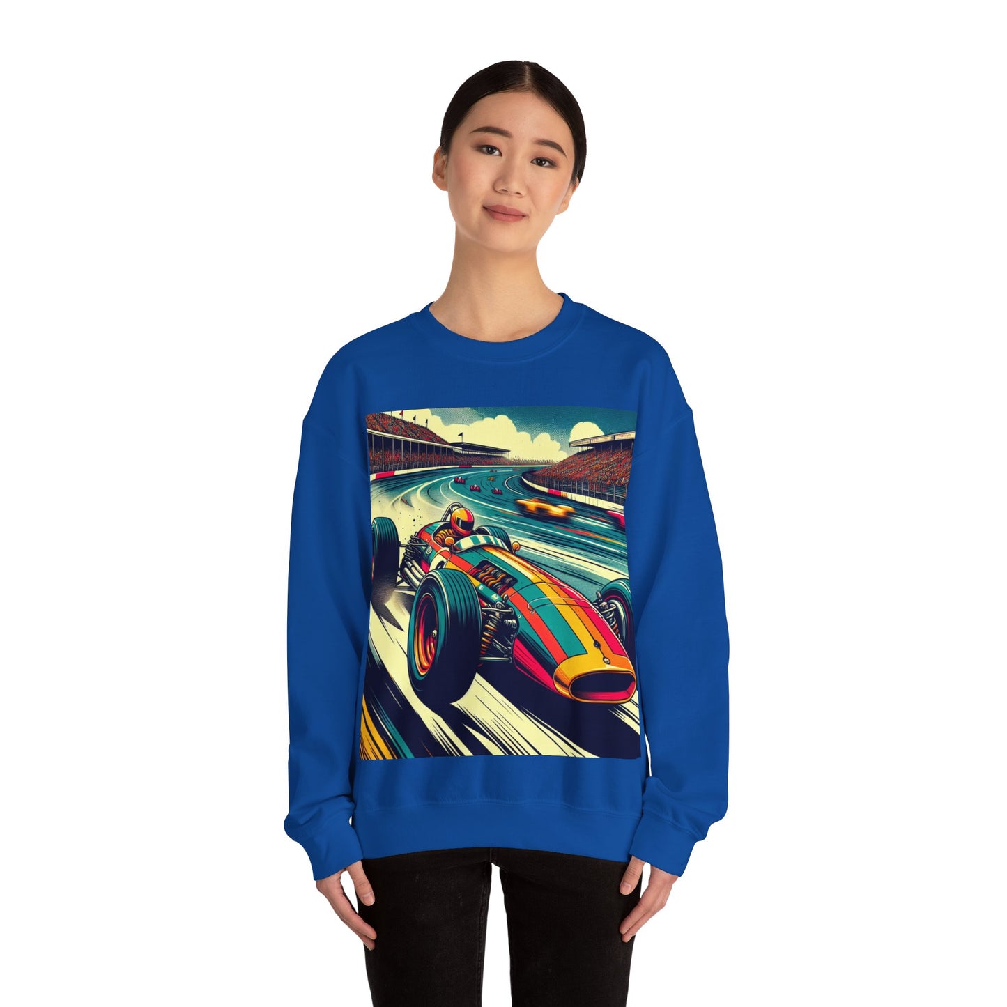 Race Car Crewneck Sweatshirt | Racing Apparel, Unisex Sweatshirt, F1 Gift, Motorsports Clothing, Car Enthusiasts Sweatshirt