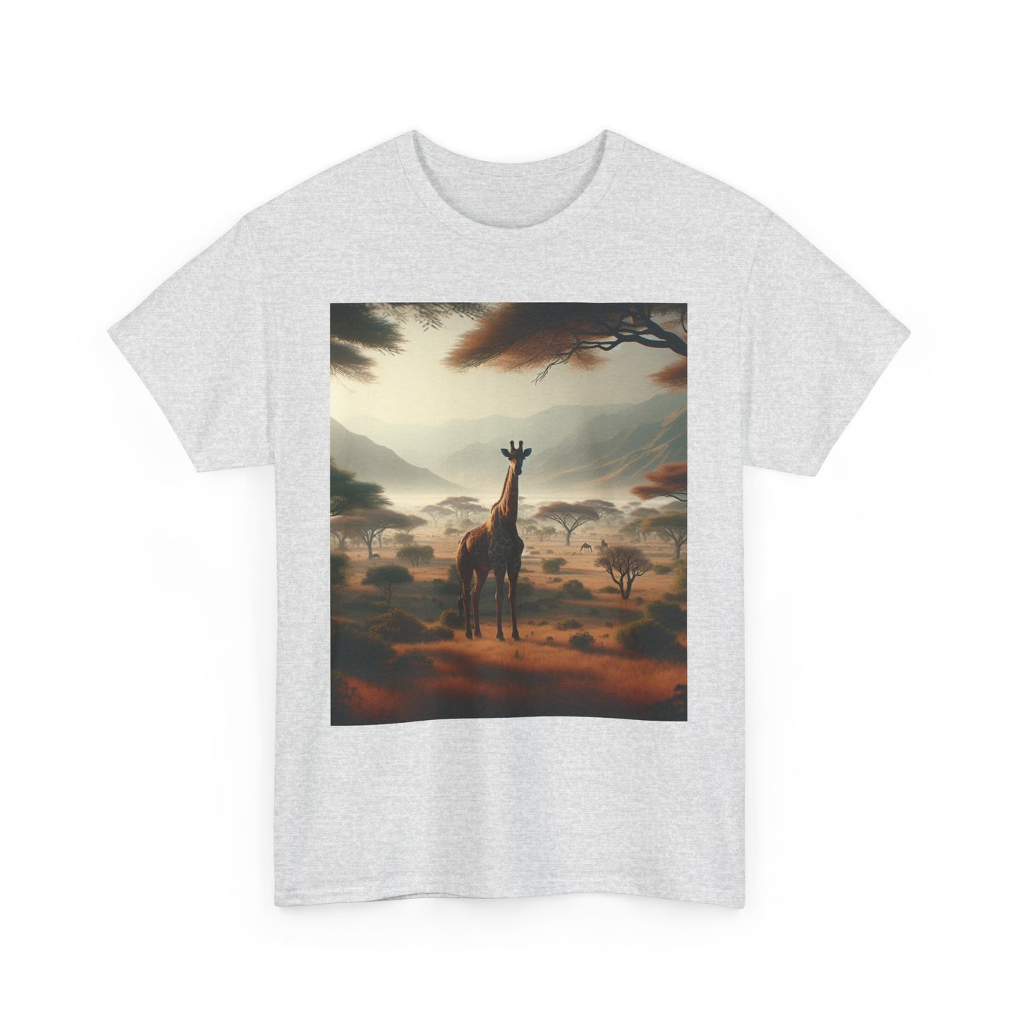 Giraffes Women's Heavy Cotton Tee