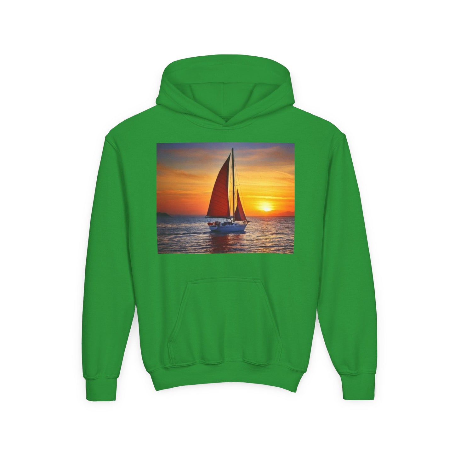Sailing Youth Hoodie - Heavy Blend Sweatshirt