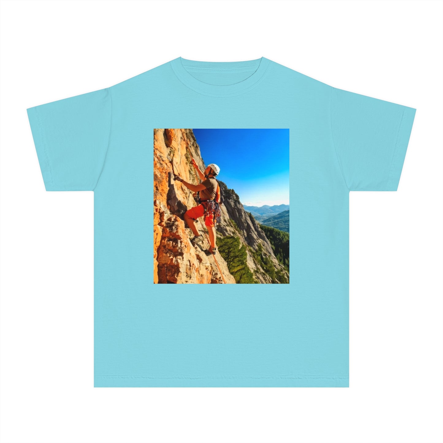 Rock Climbing Youth Midweight Tee