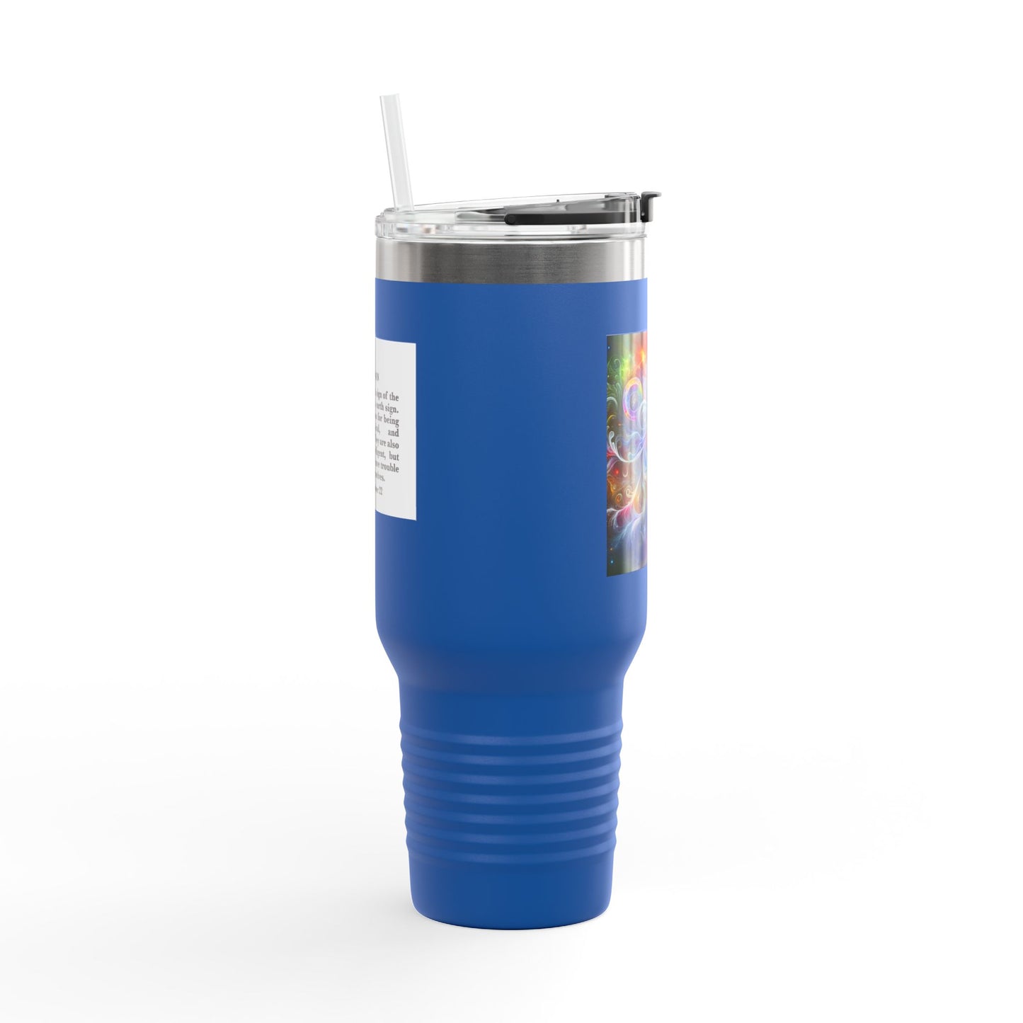 Virgo Insulated Travel Mug, 40oz, Perfect for Zodiac Fans, Coffee, Tea, Water