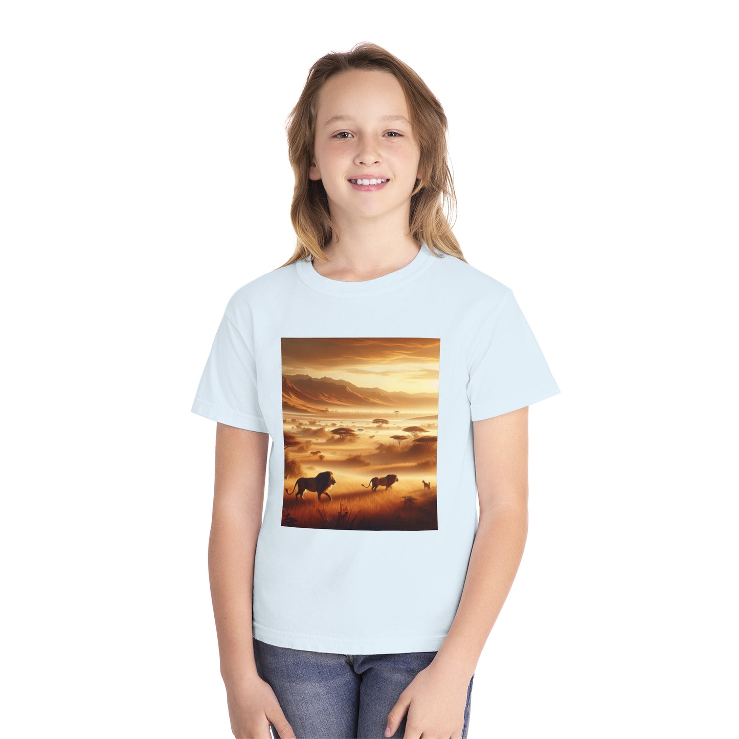 Lions Youth Midweight Tee