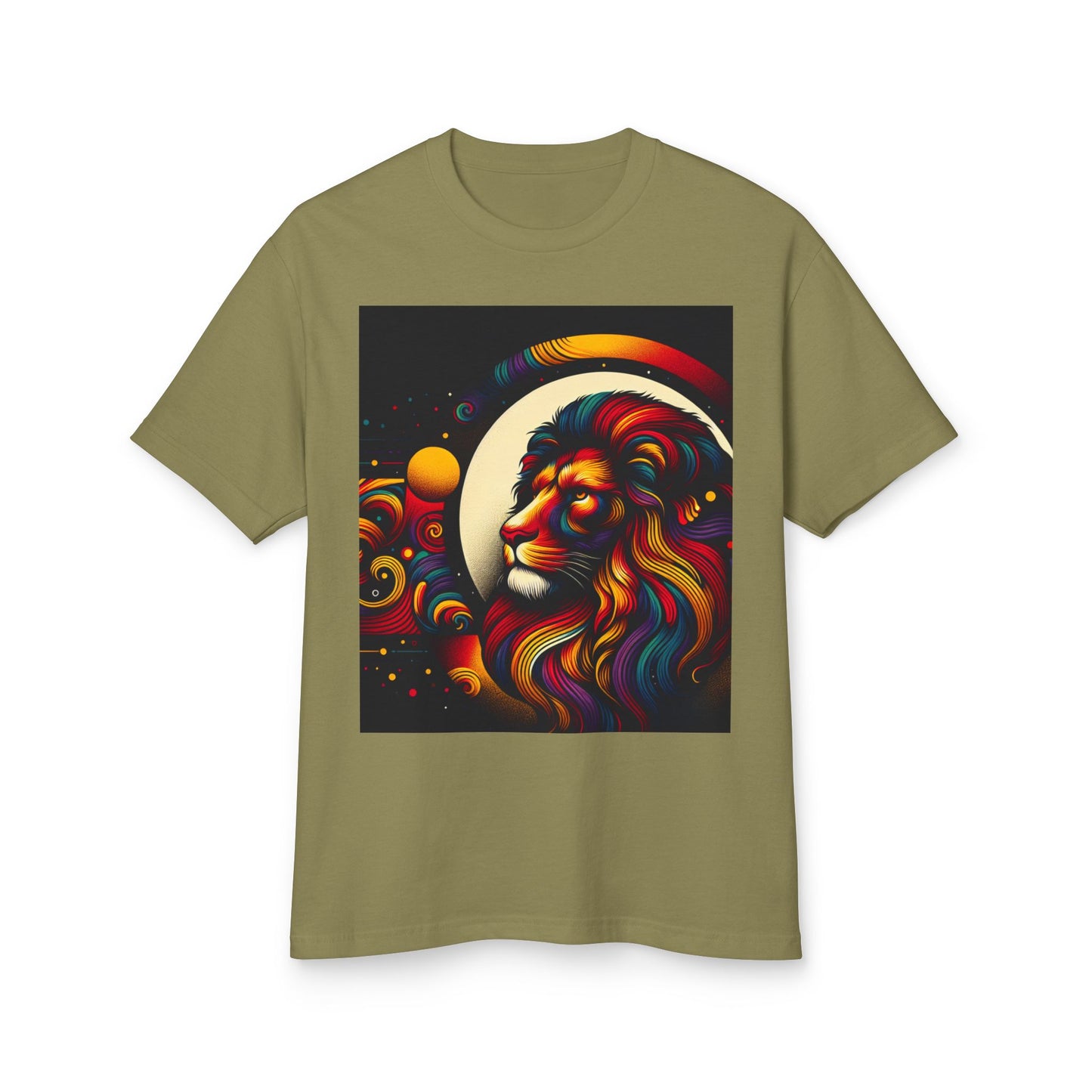 Leo Heavyweight Tee - Unisex Garment-Dyed Shirt