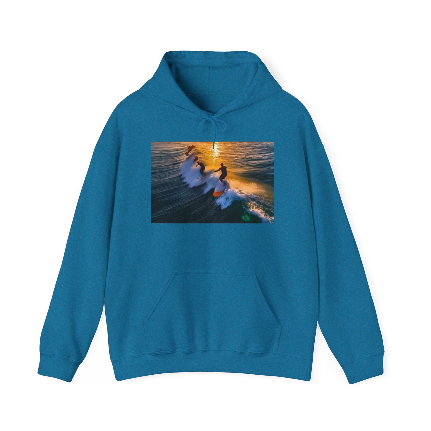 Surfing Unisex Hoodie - Sports Team Vibes