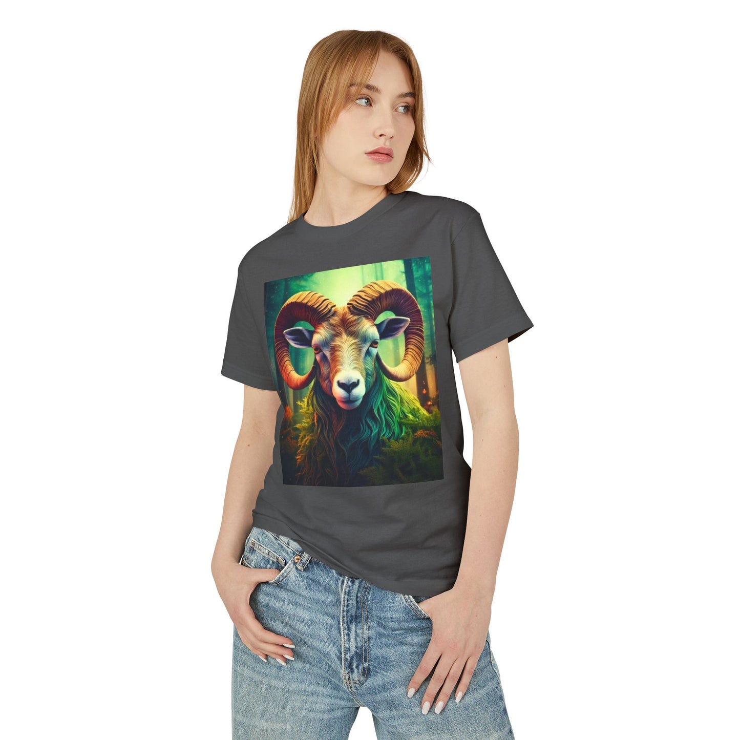 Aries Heavyweight Tee - Unisex Garment-Dyed Shirt