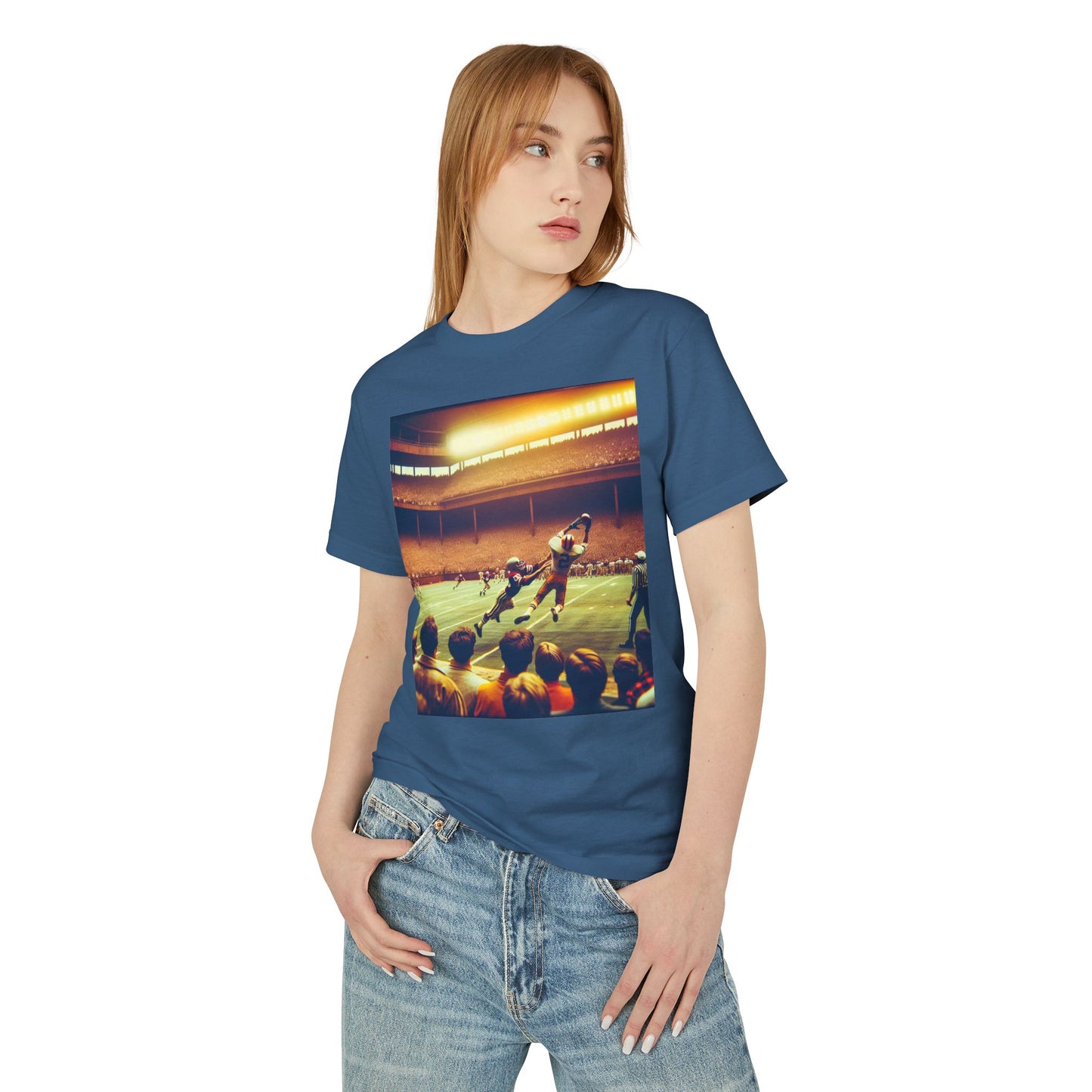 Football Heavyweight Tee - Unisex Garment-Dyed Shirt