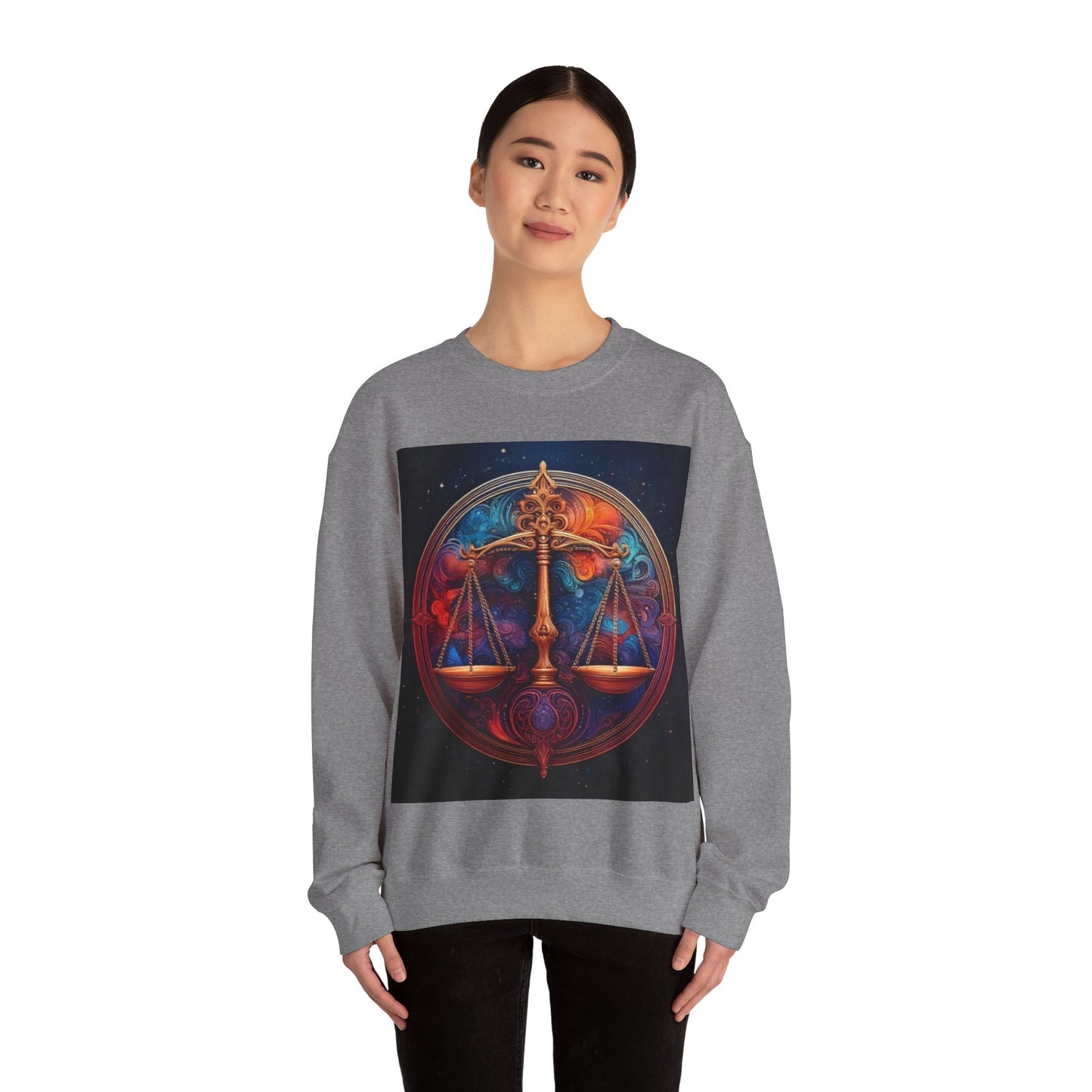 Libra Crewneck Sweatshirt | Zodiac Apparel, Unisex Sweatshirt