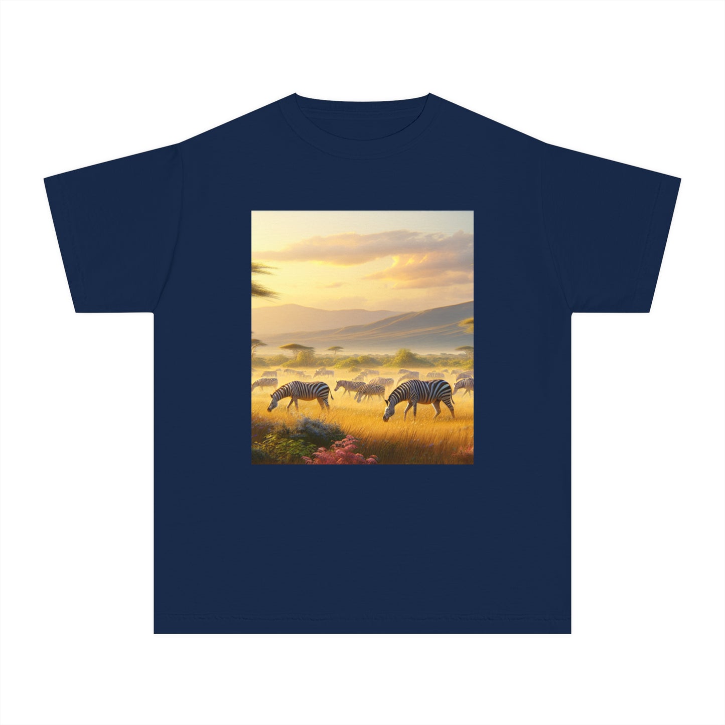 Zebras Youth Midweight Tee