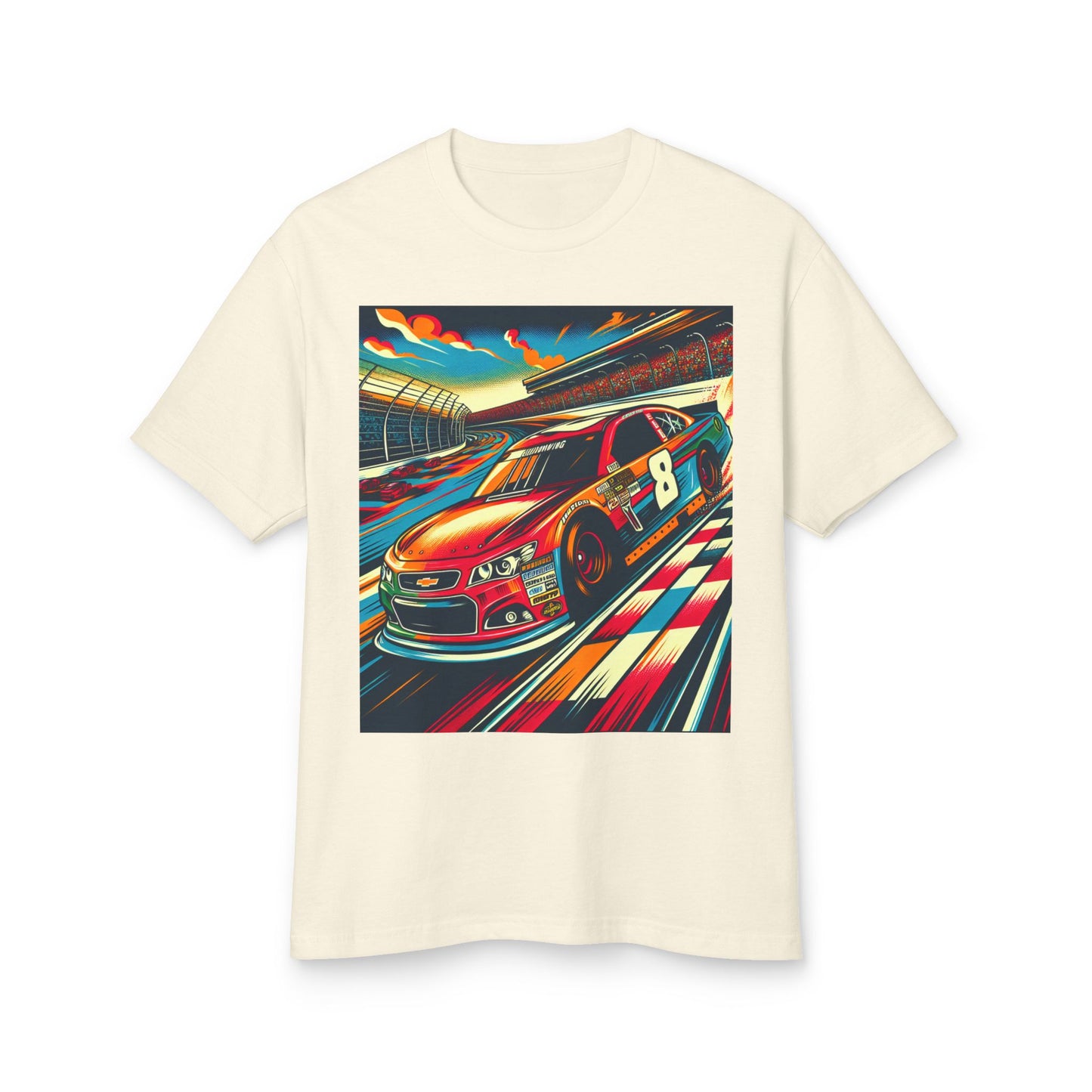 Nascar 22 Heavyweight Tee - Unisex Garment-Dyed Shirt